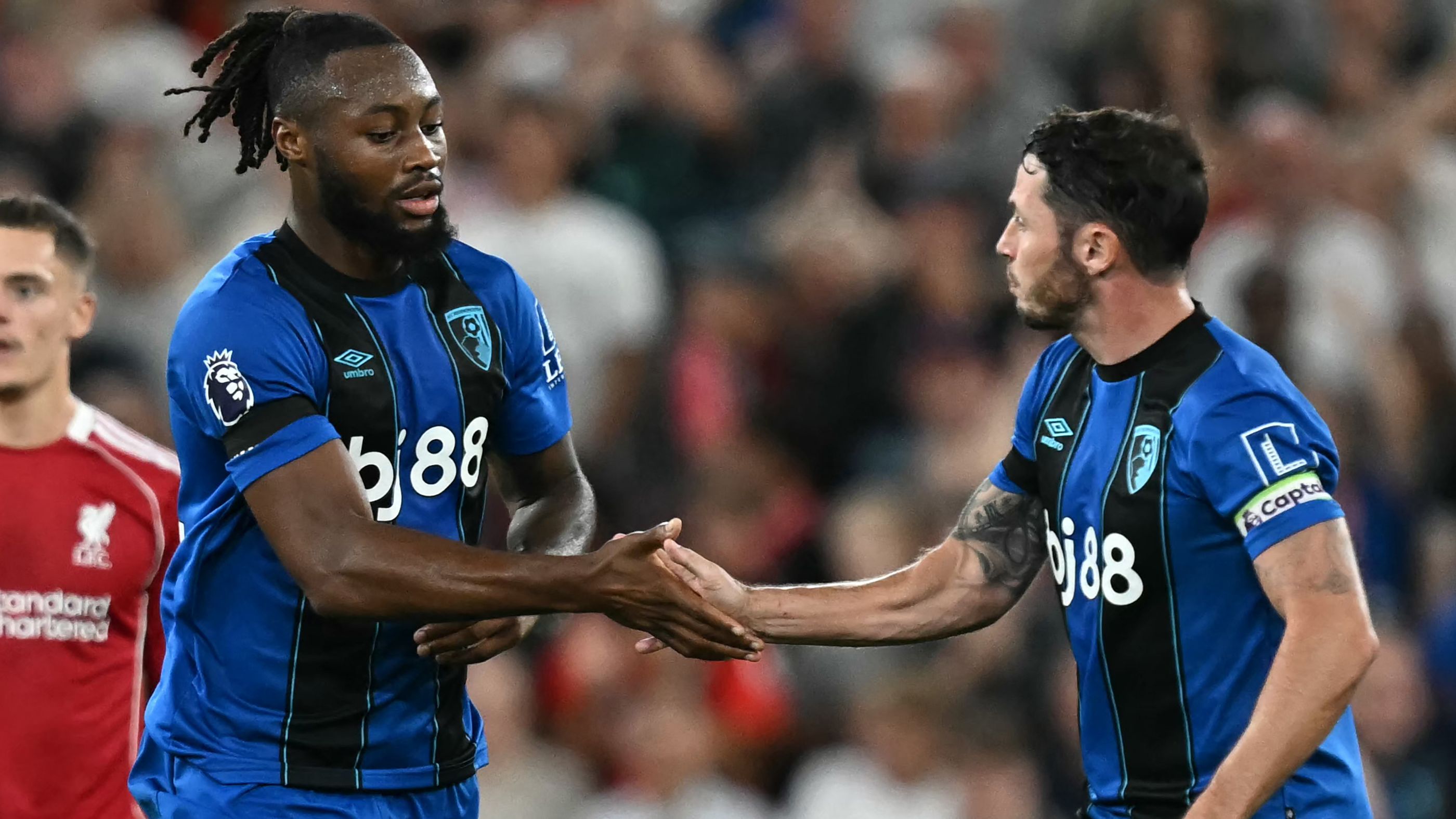 'Totally unacceptable' - Bournemouth captain Adam Smith slams racist abuse directed at team-mate Antoine Semenyo during Liverpool defeat