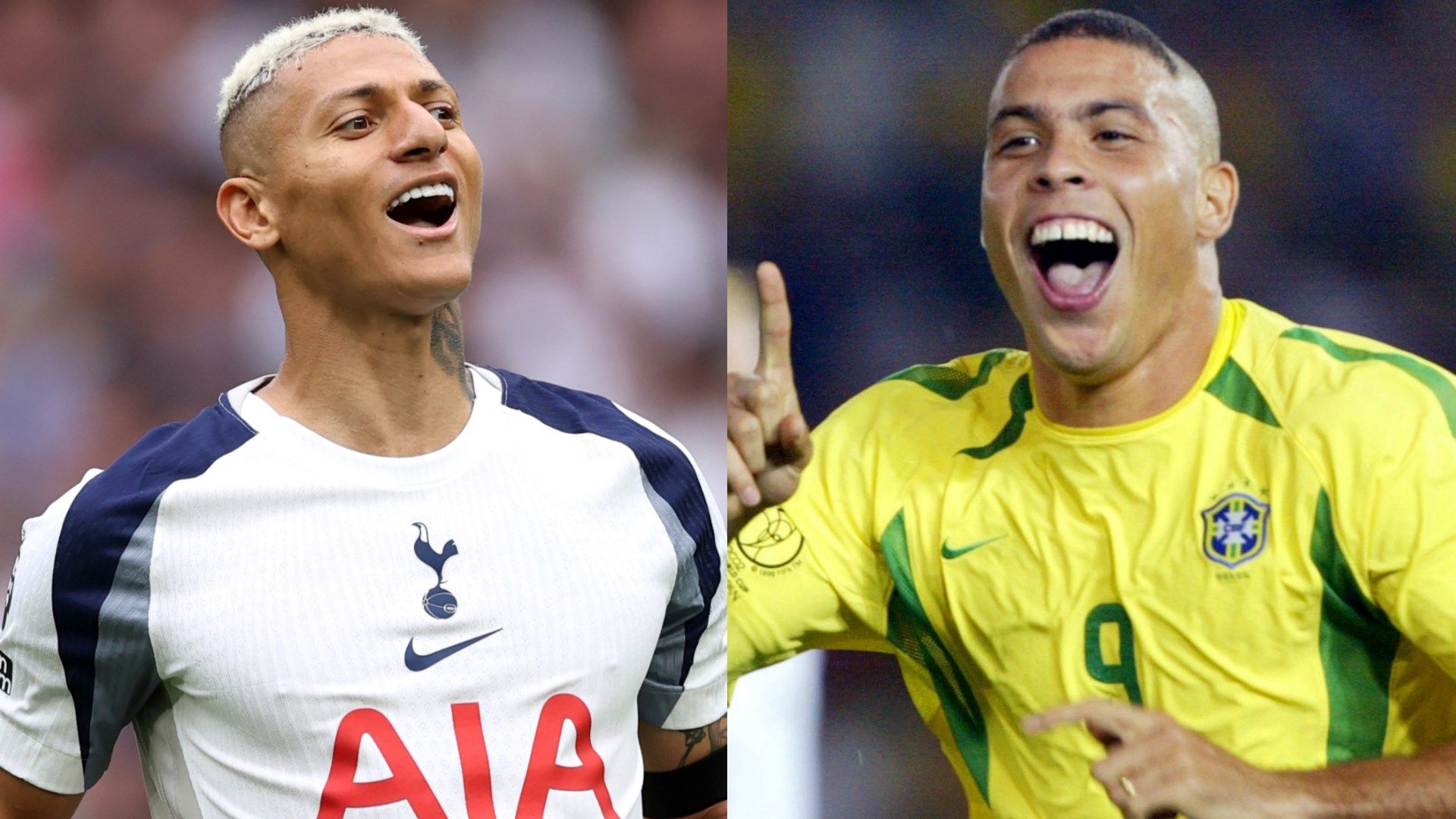 'Absolute animal!' - Richarlison compared to R9 as he scores unbelievable overhead kick against Burnley that's almost IDENTICAL to magical effort he netted for Brazil