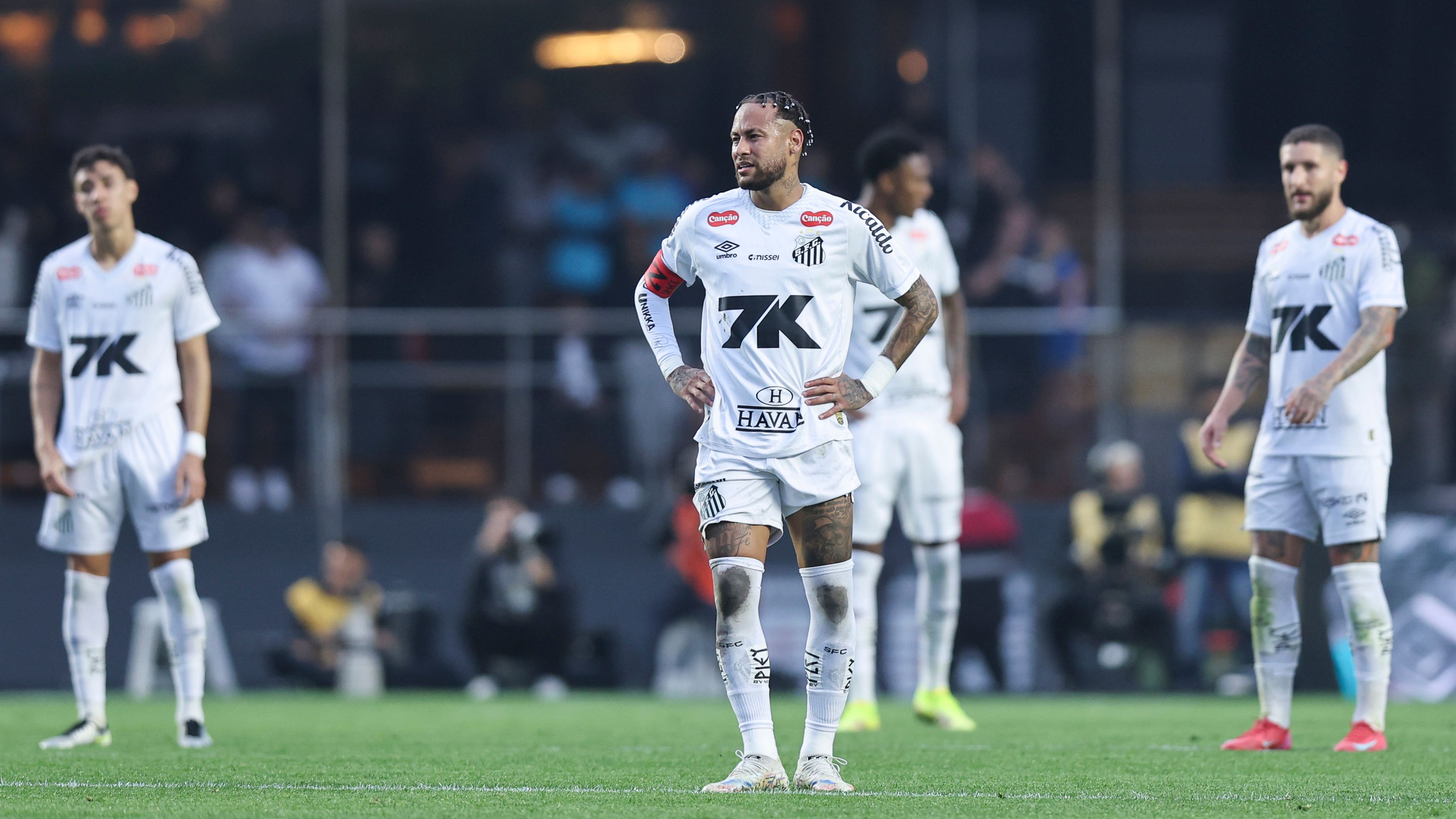 VIDEO: Neymar breaks down in tears after Philippe Coutinho-inspired Vasco da Gama annihilate Santos in Serie A relegation six-pointer as head coach Cleber Xavier is immediately sacked