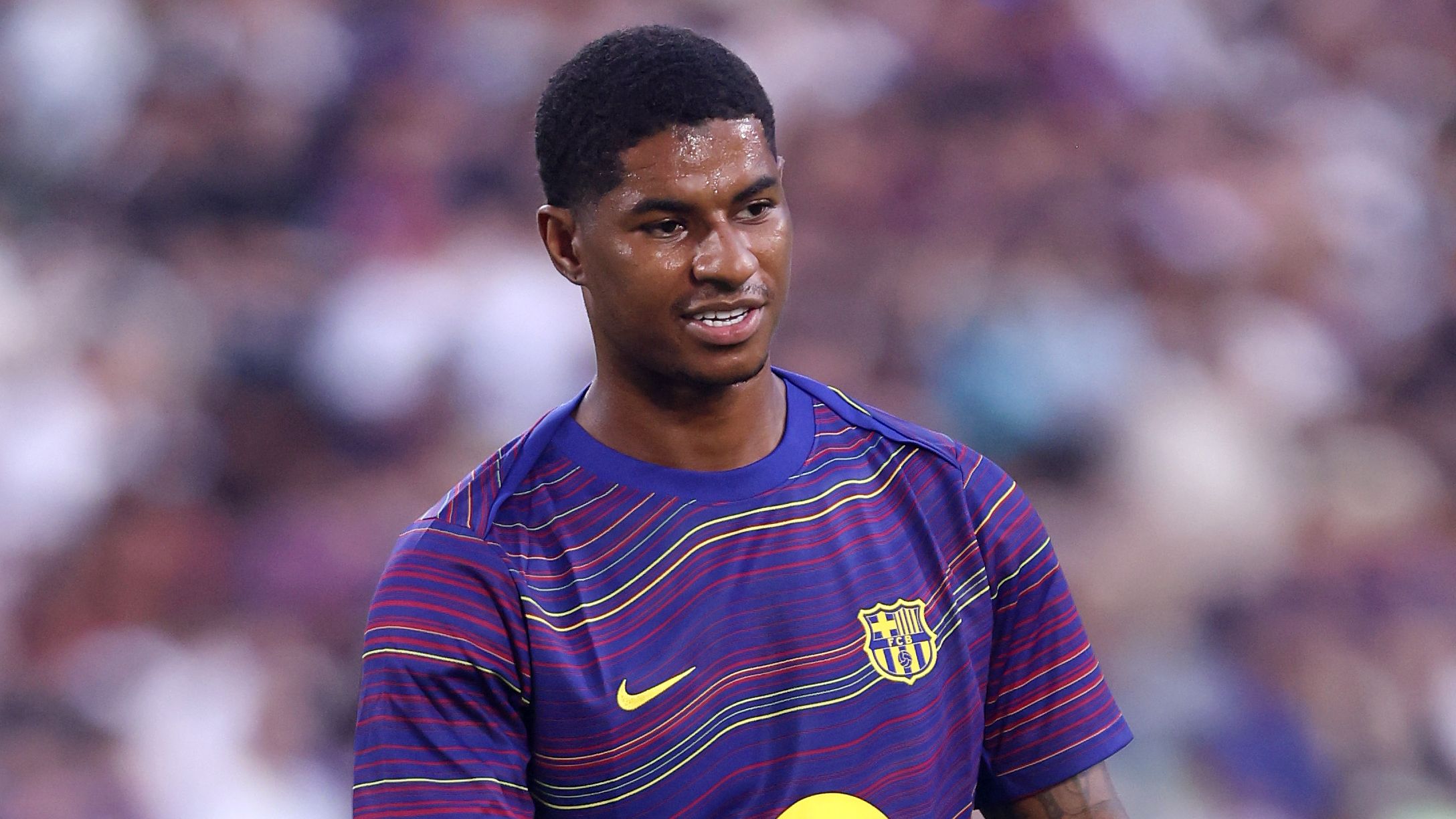 'I don't know what that means!' - Marcus Rashford reveals strange new nickname Barcelona team-mates have given him as Man Utd loanee tries to learn Spanish 'as soon as possible'