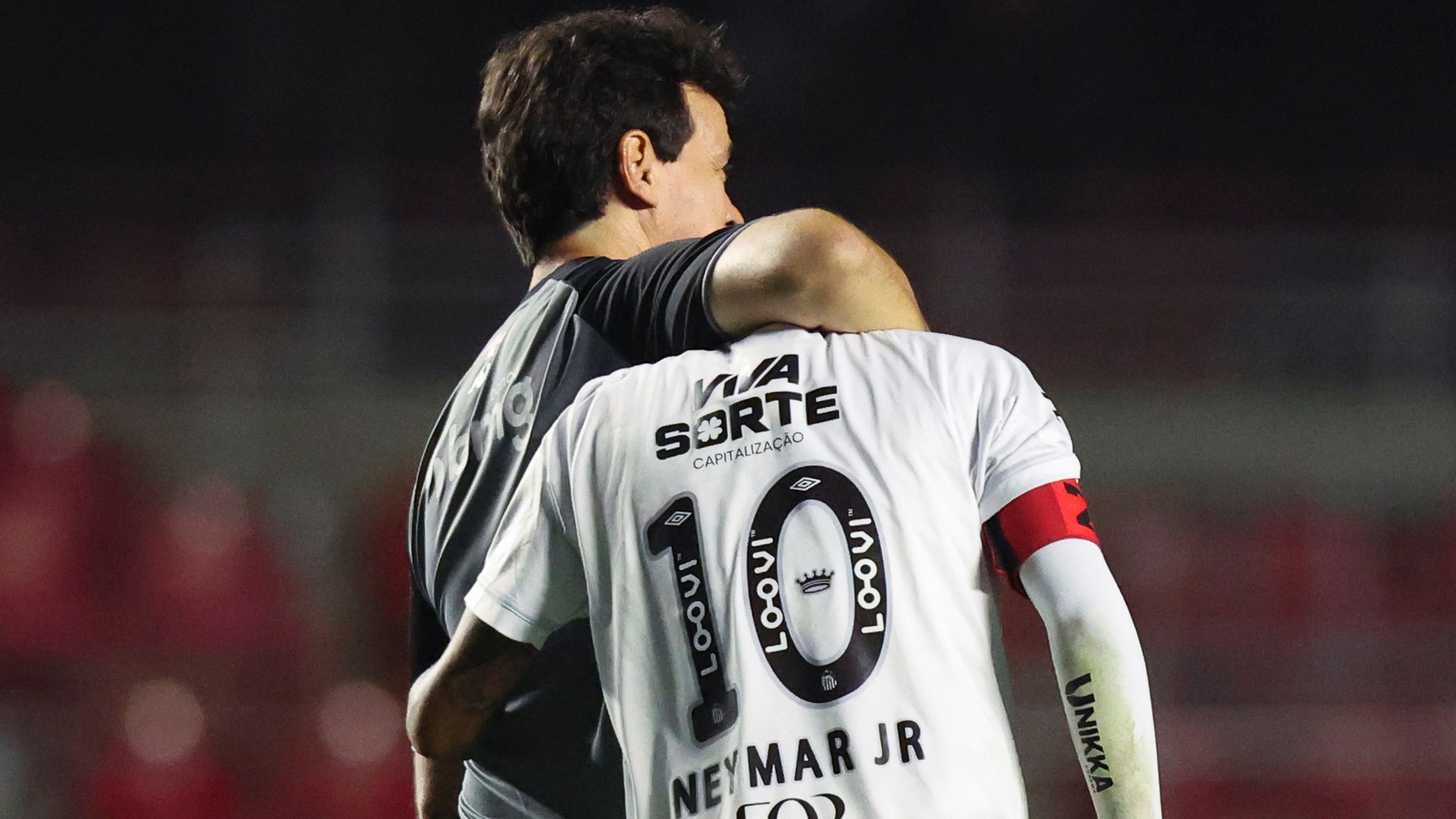 'You are my inspiration' - Neymar receives heart-warming message from his son after tearful reaction to Santos' 6-0 hammering from Vasco da Gama as Brazil star vows 'Dad will get back on his feet'