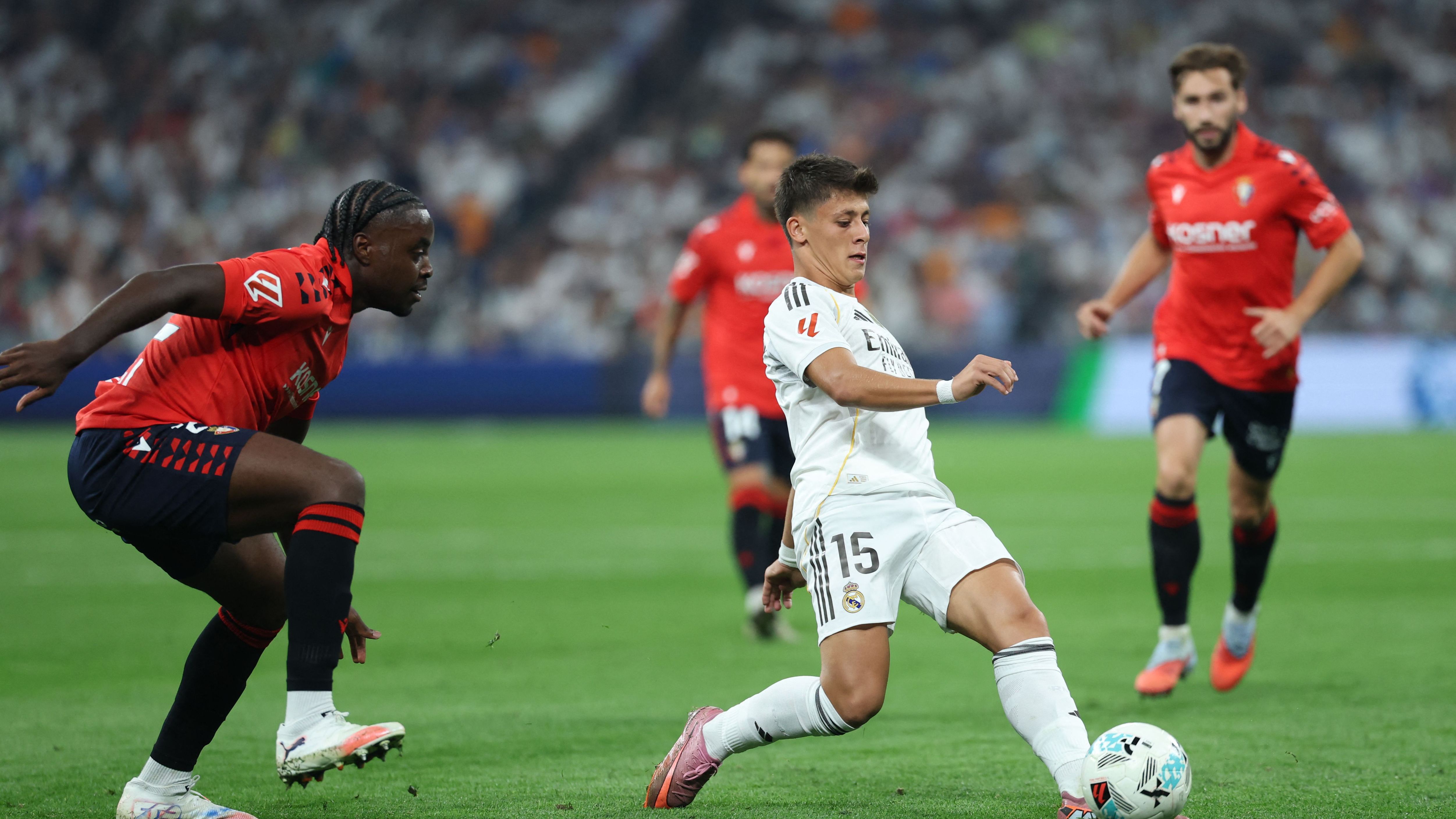 Real Madrid player ratings vs Osasuna: Kylian Mbappe gets bland Blancos over the line as Xabi Alonso ekes out winning start to La Liga title challenge