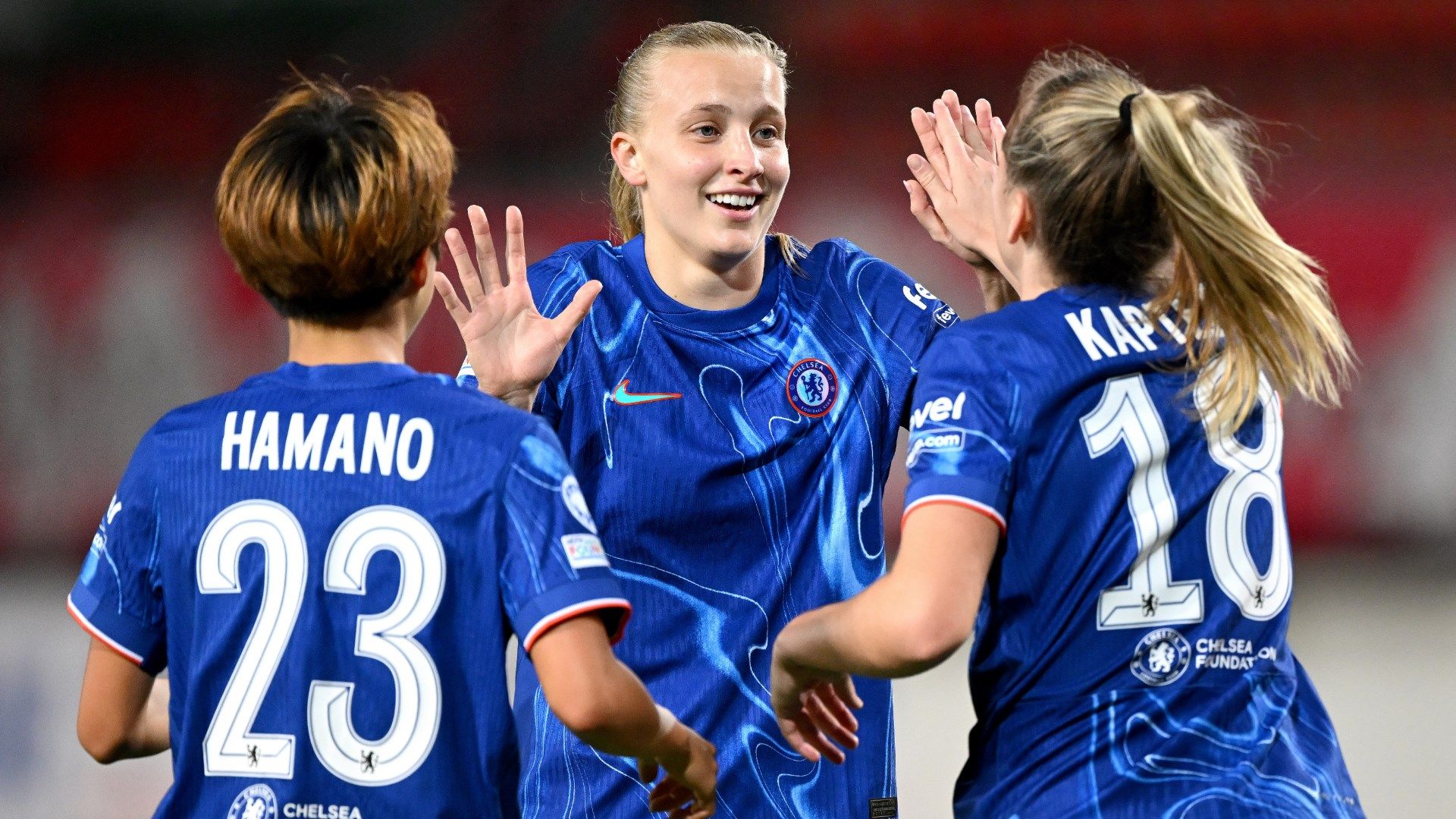 Arsenal's world-record signing from Liverpool Olivia Smith beats Lionesses Aggie Beever-Jones and Grace Clinton to Women's PFA Young Player of the Year award