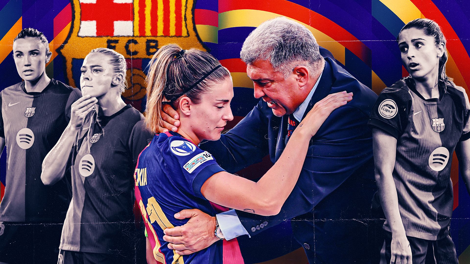هل يستطيع نادي برشلونة المنتصر أن يواصل ازدهاره في الوقت الذي تجبر فيه المشاكل المالية التي يعاني منها النادي فريق السيدات على اتخاذ قرارات صعبة؟