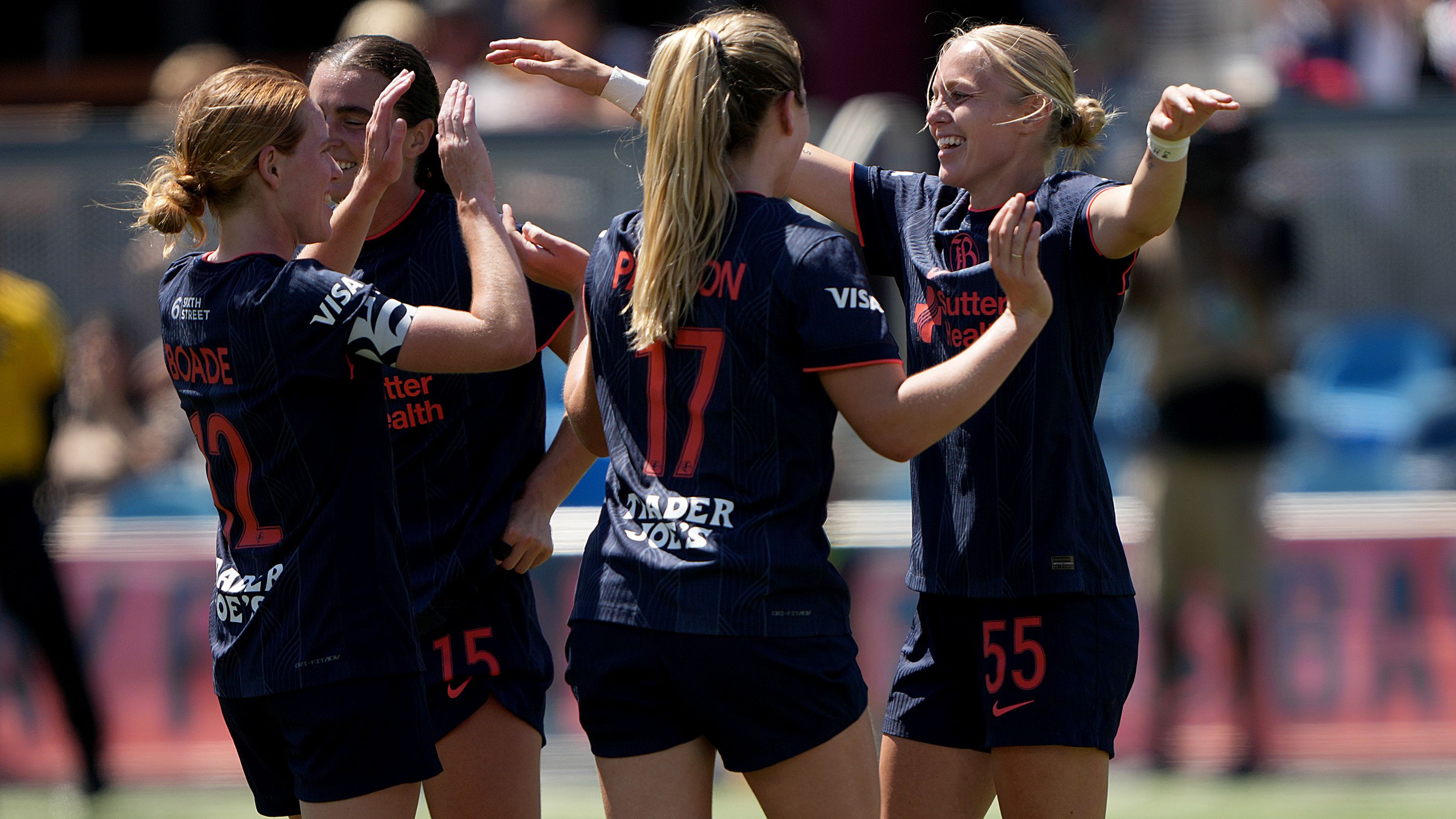 Bay FC set NWSL attendance record as they draw more than 40,000 fans against Washington Spirit at Oracle Park