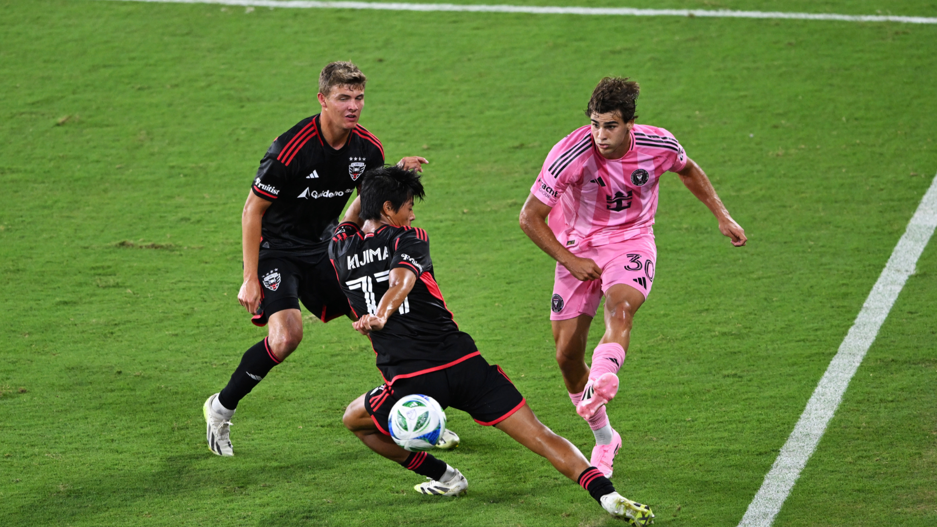 Inter Miami player ratings vs. D.C. United: Baltasar Rodriguez blast steals draw for Lionel Messi-less Herons