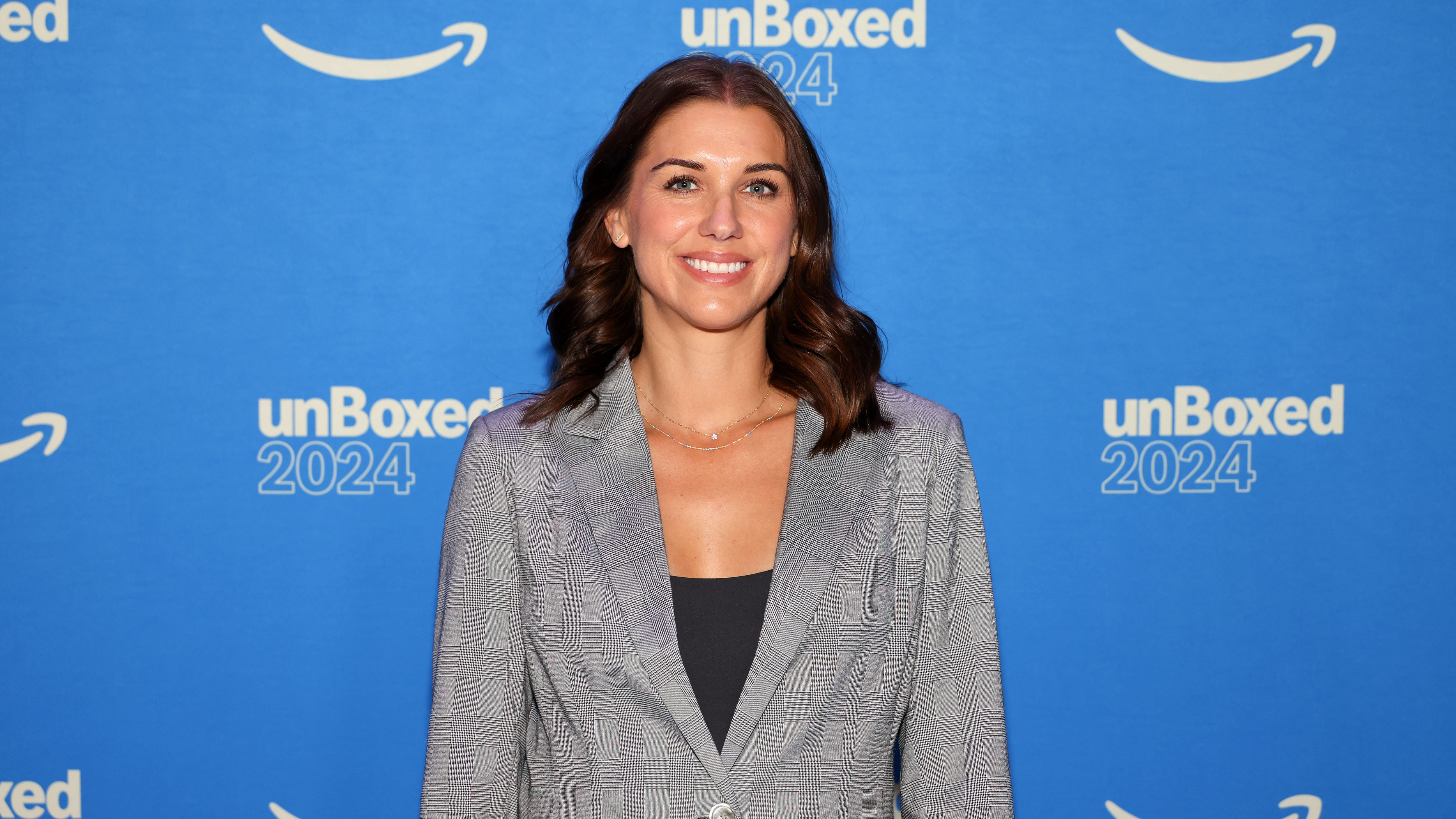 WATCH: Alex Morgan showcases tennis skills alongside Coco Gauff at Stars of the U.S. Open event in New York