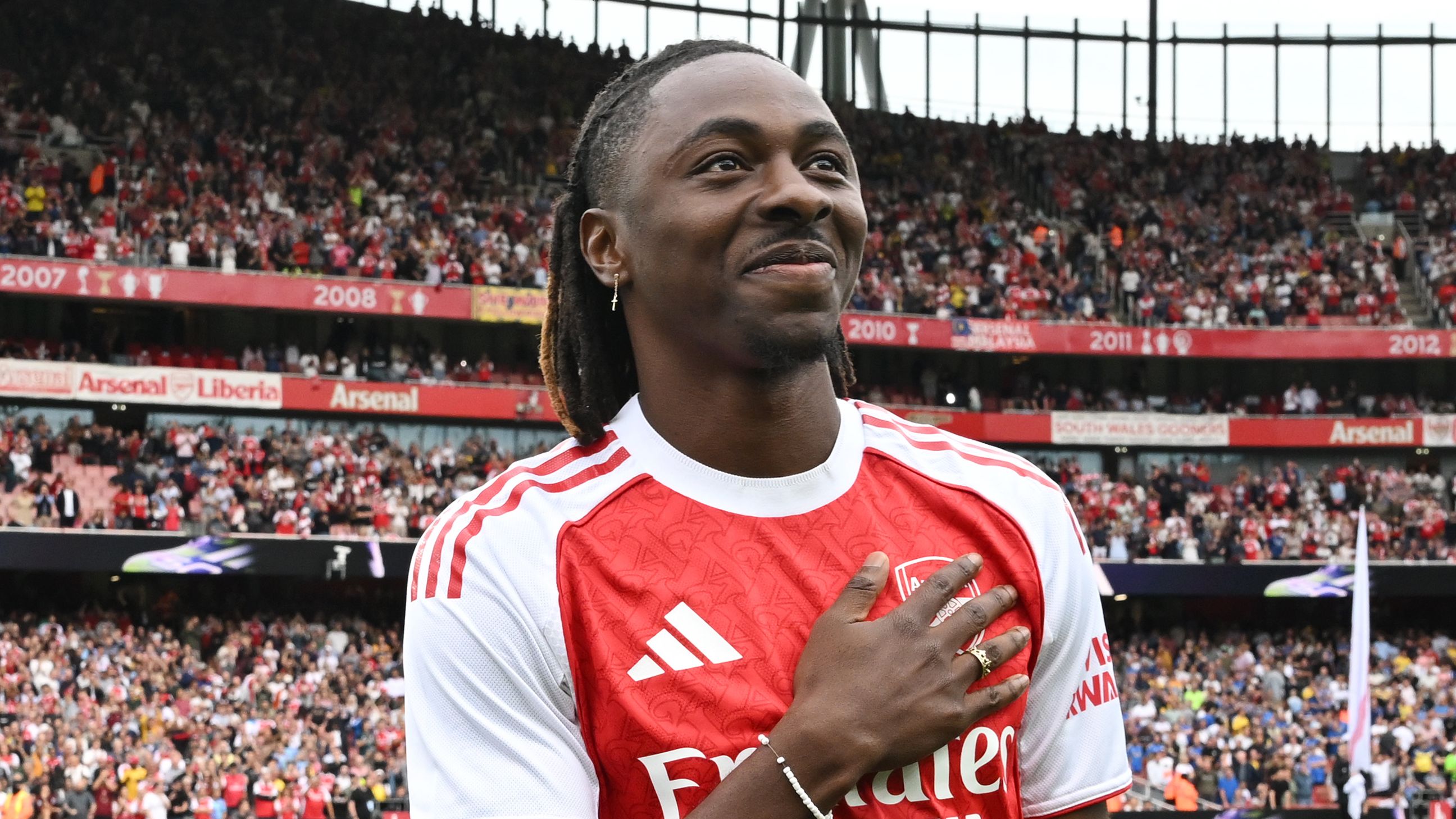 Eberechi Eze is a Gunner! Arsenal confirm £60m signing of Crystal Palace ace after pulling off incredible hijacking