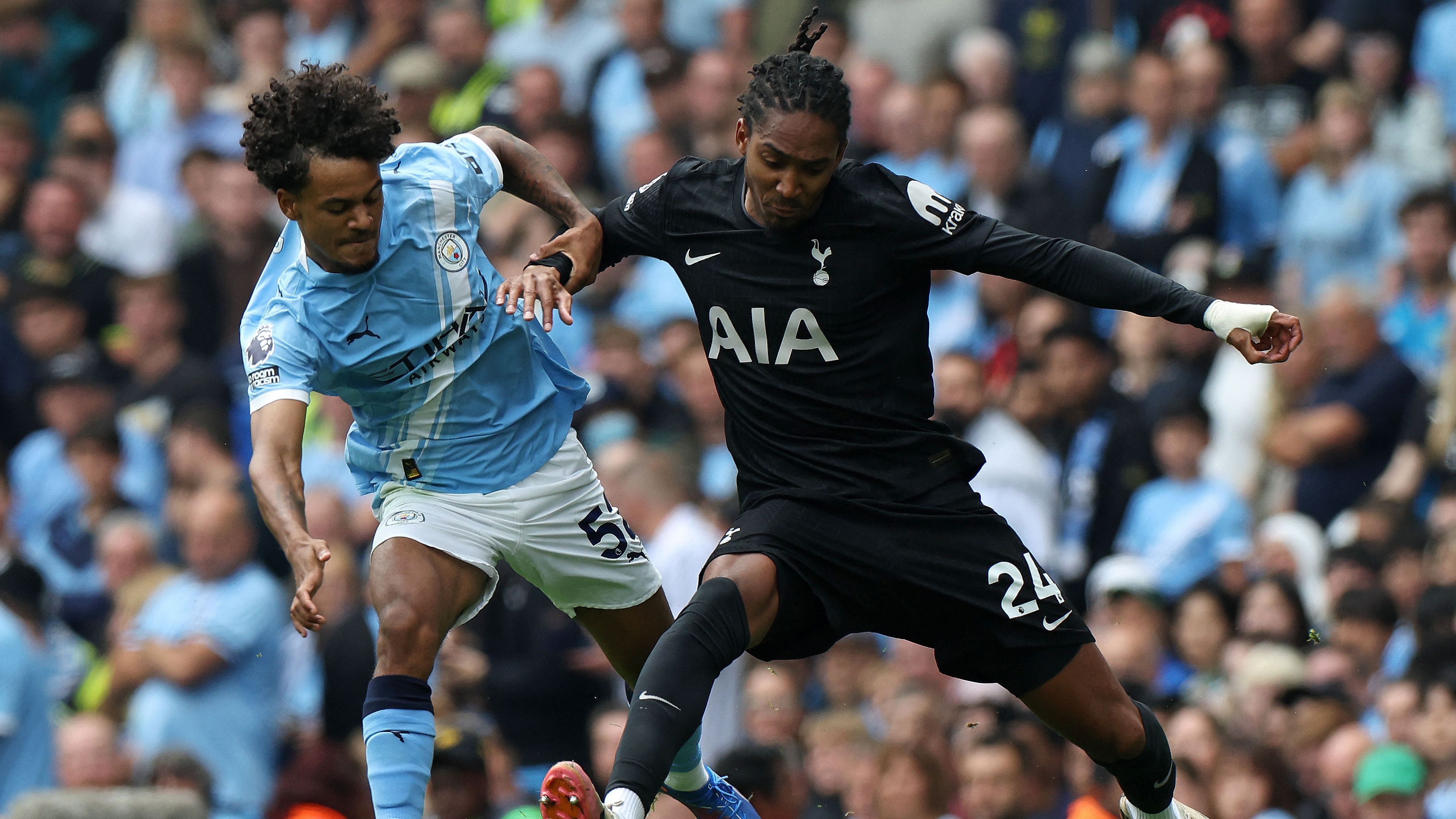 Man City player ratings vs Tottenham: Get Gianluigi Donnarumma's agent on the phone! Jittery James Trafford's glaring error hurts hosts as Erling Haaland fluffs his lines