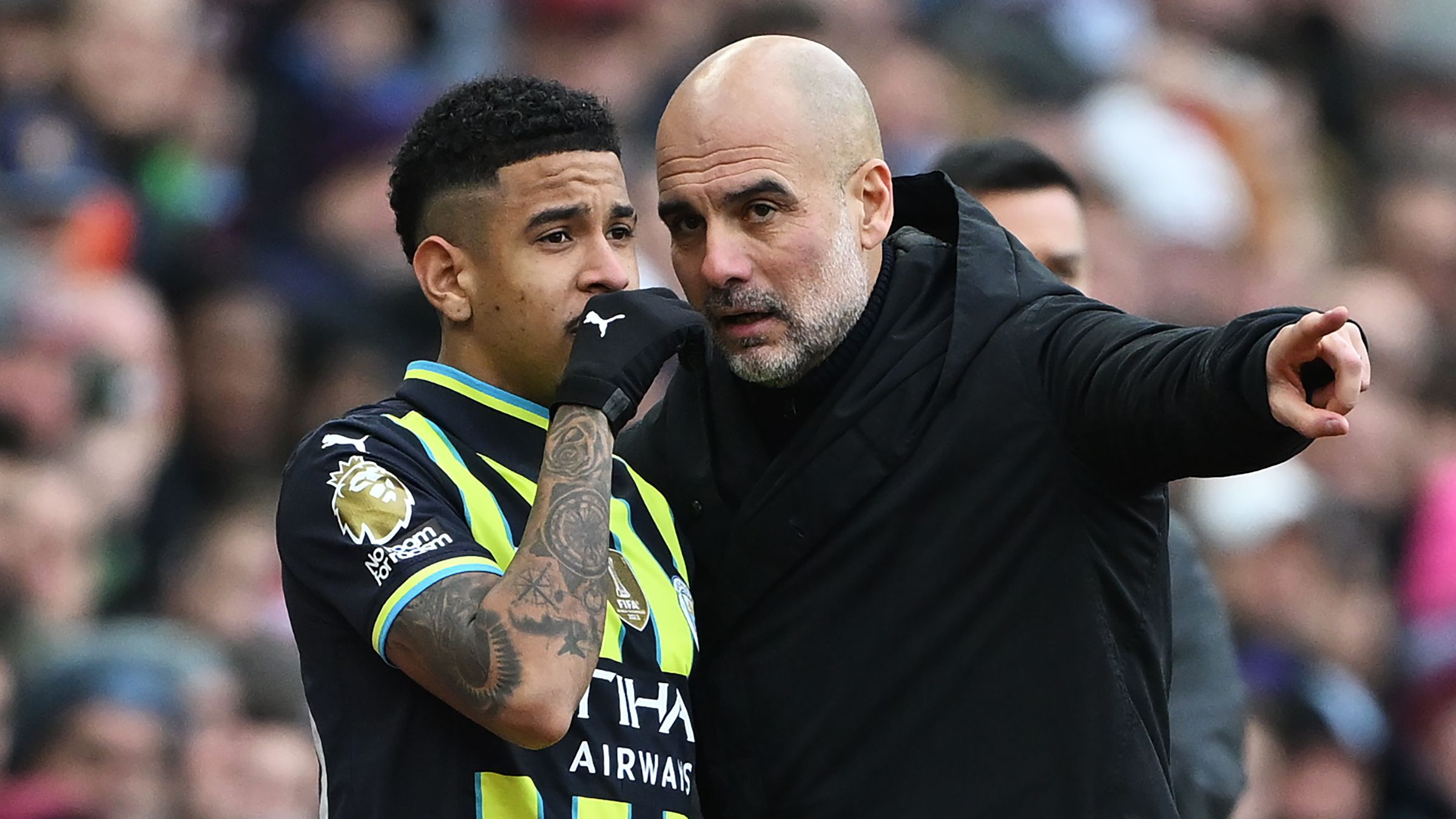 Pep Guardiola makes Man City's transfer stance clear with team selection for Tottenham clash as four big names miss out with speculation raging