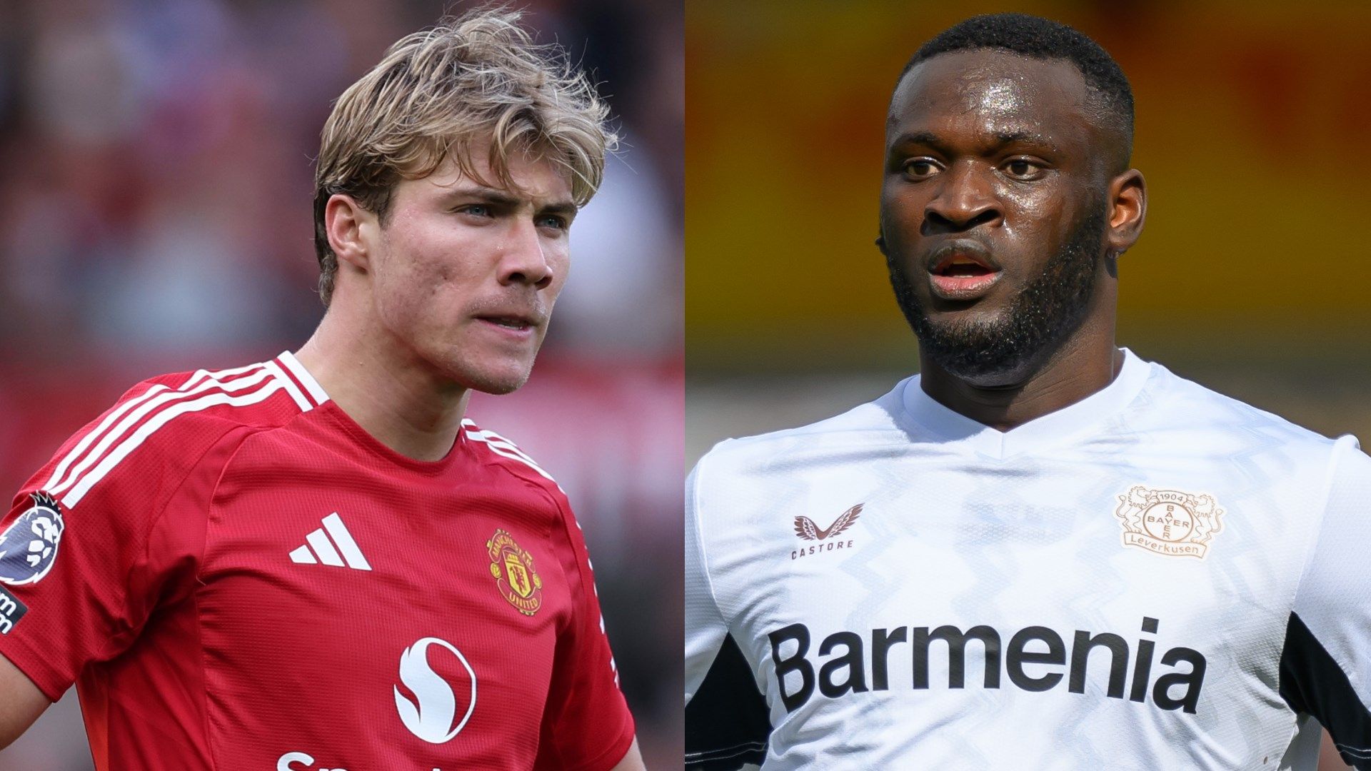 Rasmus Hojlund to AC Milan potentially back on as Victor Boniface's transfer to San Siro from Bayer Leverkusen falls through due to failed medical