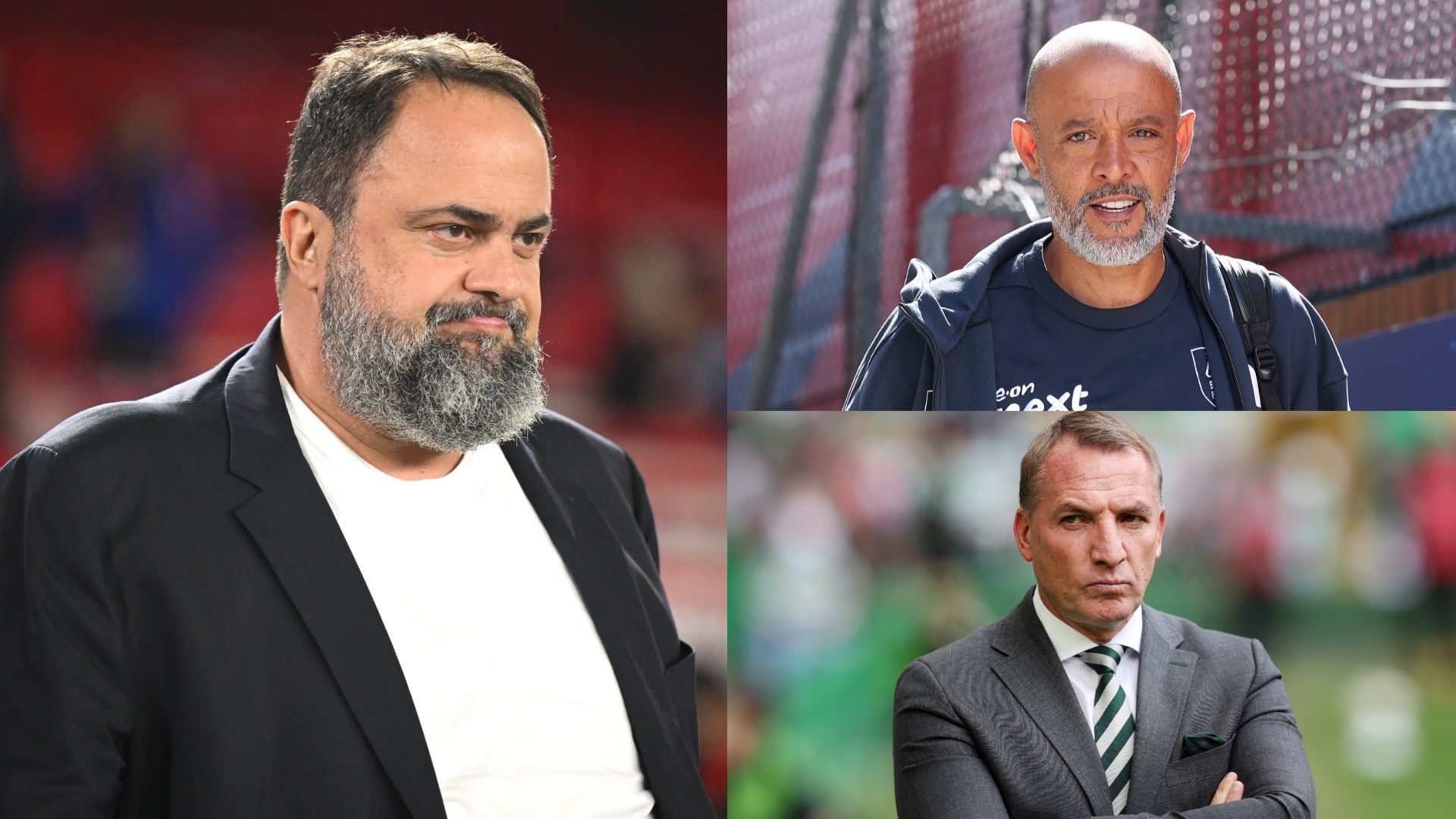 Evangelos Marinakis' new favourite to replace Nuno Espirito Santo revealed as Nottingham Forest consider Celtic boss Brendan Rodgers as successor