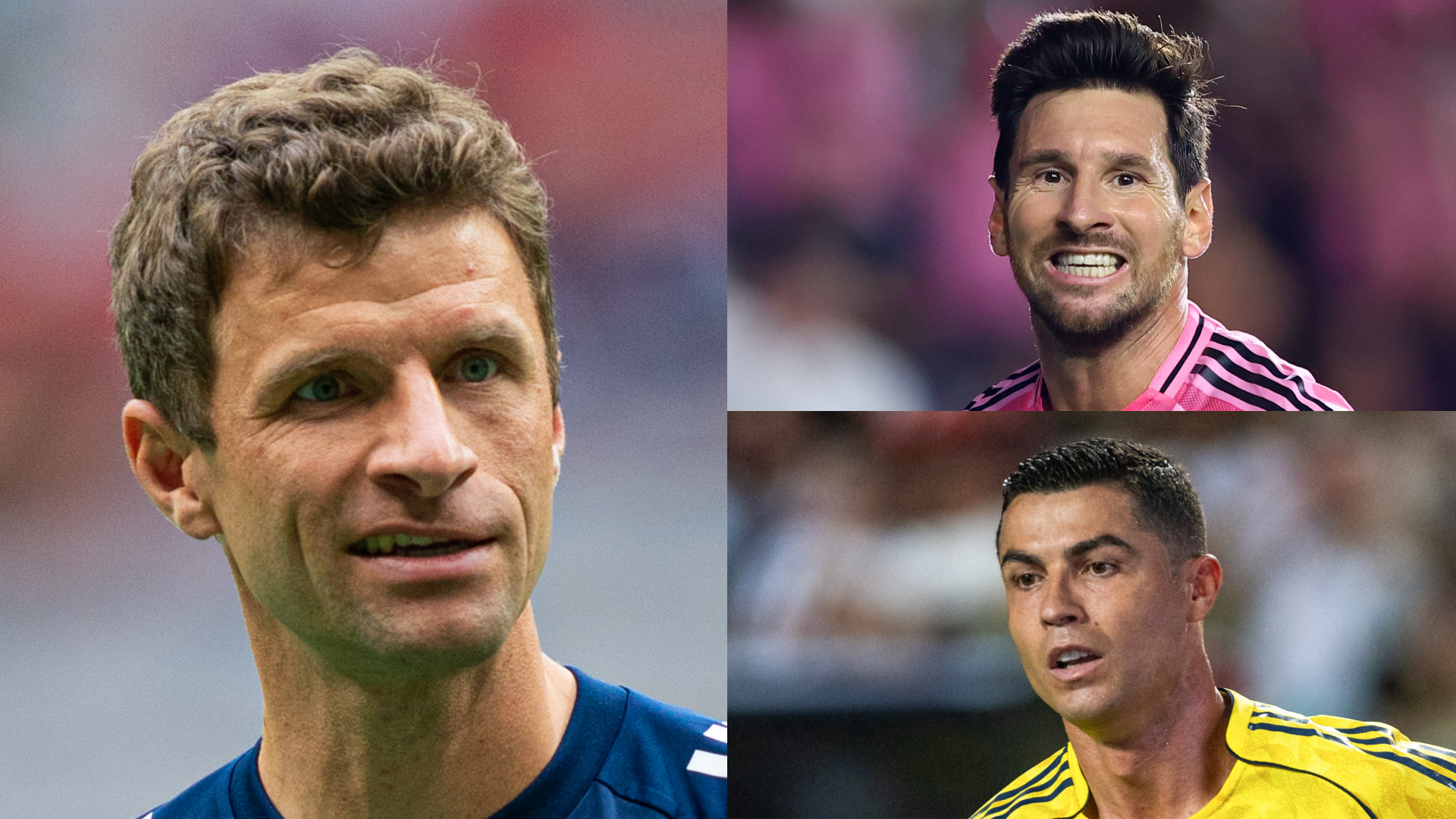 Lionel Messi or Cristiano Ronaldo? Thomas Muller changes his mind on GOAT debate as Vancouver Whitecaps star becomes 'more romantic' with age