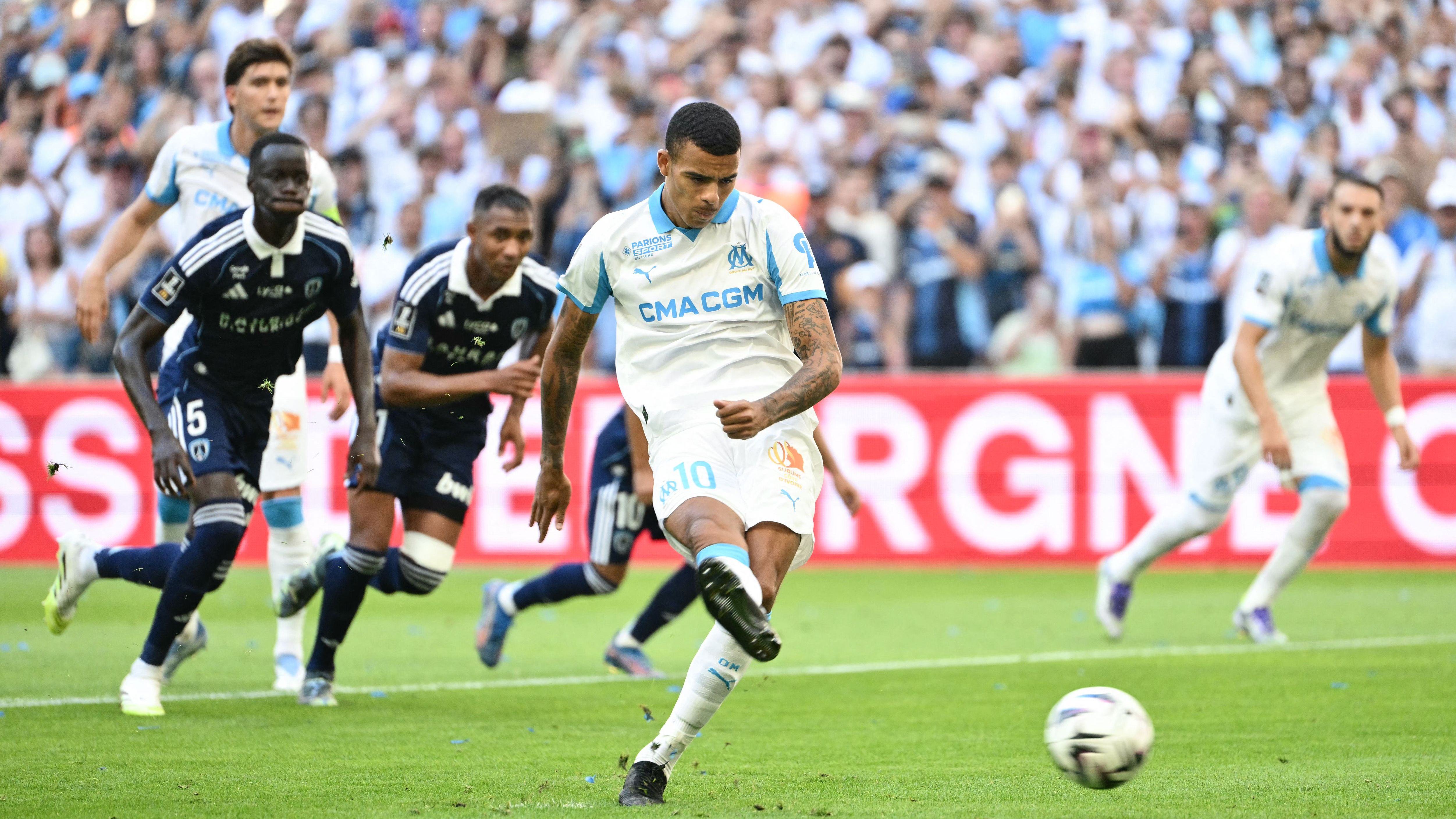 ‘Never gets old' feeling for Mason Greenwood at Marseille as ex-Man Utd forward opens goal account in 2025-26