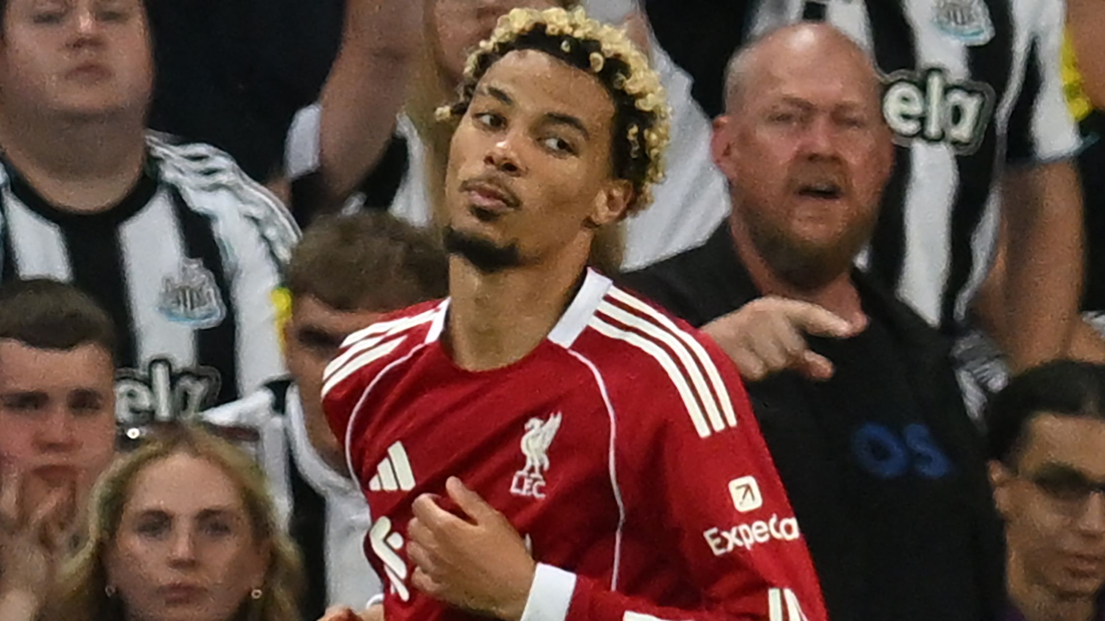 Liverpool player ratings vs Newcastle: 16-year-old Rio Ngumoha's 100th-minute winner helps Reds claim barely deserved victory after Magpies bravely fight back from Anthony Gordon red card