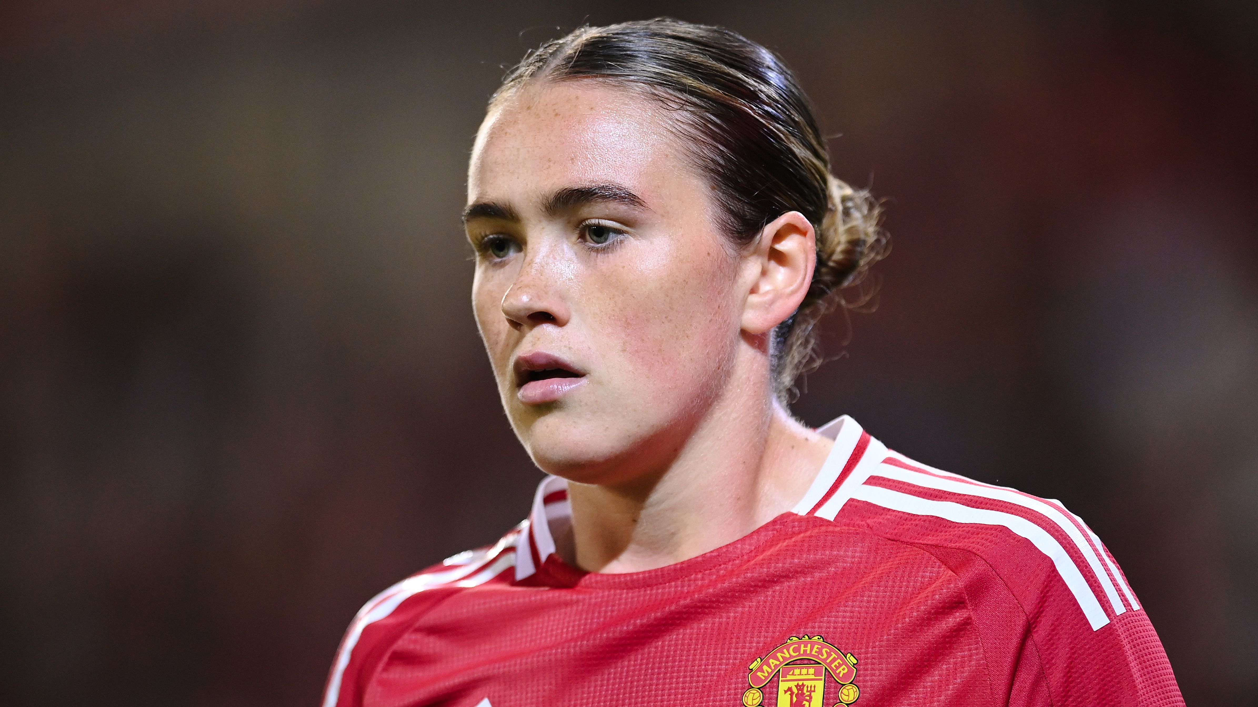 England star Grace Clinton one of four players to miss Man Utd's crucial Champions League qualifier against PSV amid transfer links to bitter rivals Man City