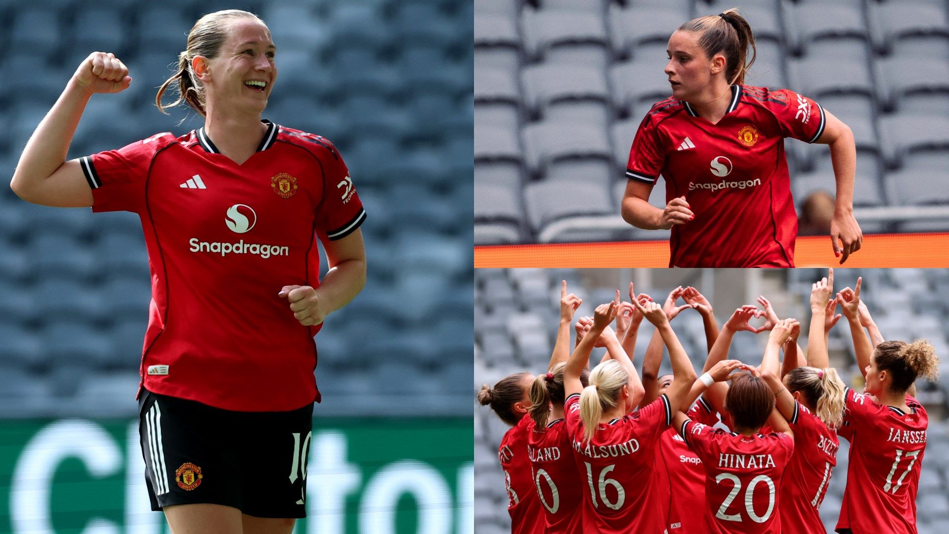 Man Utd women's player ratings vs PSV: Hat-trick hero Elisabeth Terland keeps Champions League dreams on track as Lionesses star Ella Toone shines on Red Devils return