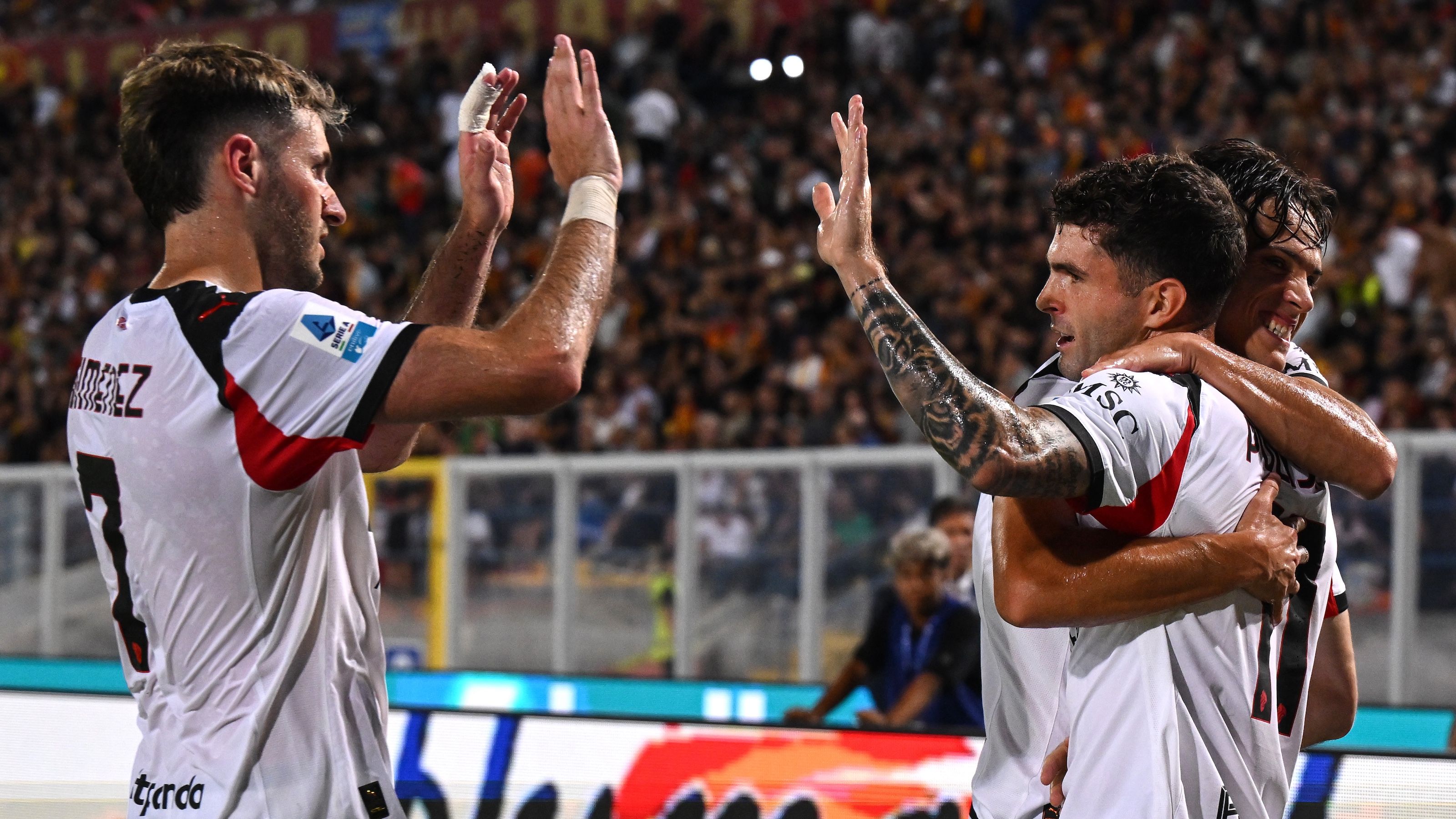 WATCH: USMNT star Christian Pulisic scores first Serie A goal of the season in comfortable Milan win over Lecce