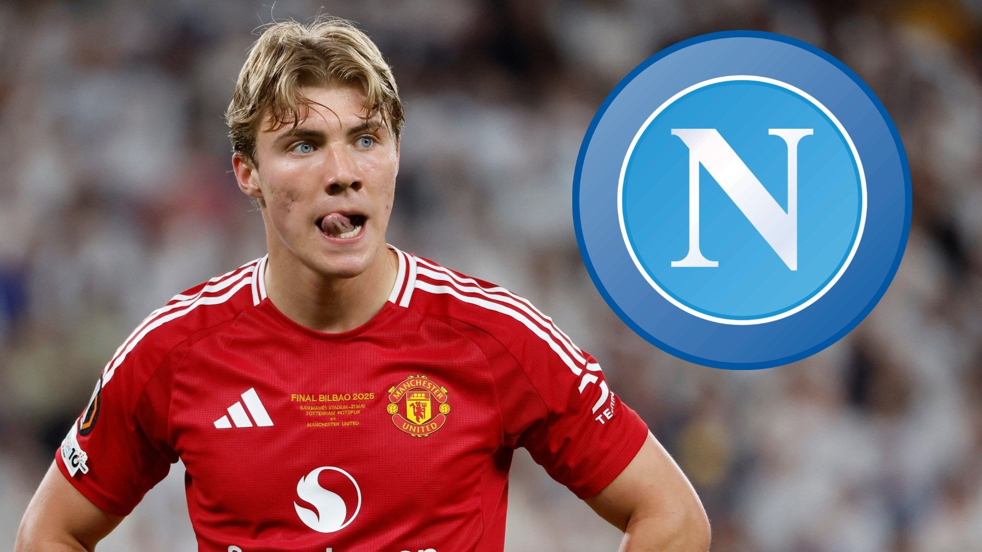 Rasmus Hojlund in line to join Scott McTominay at Napoli after Man Utd agree deal with Serie A giants but wait on striker to give green light to Old Trafford departure