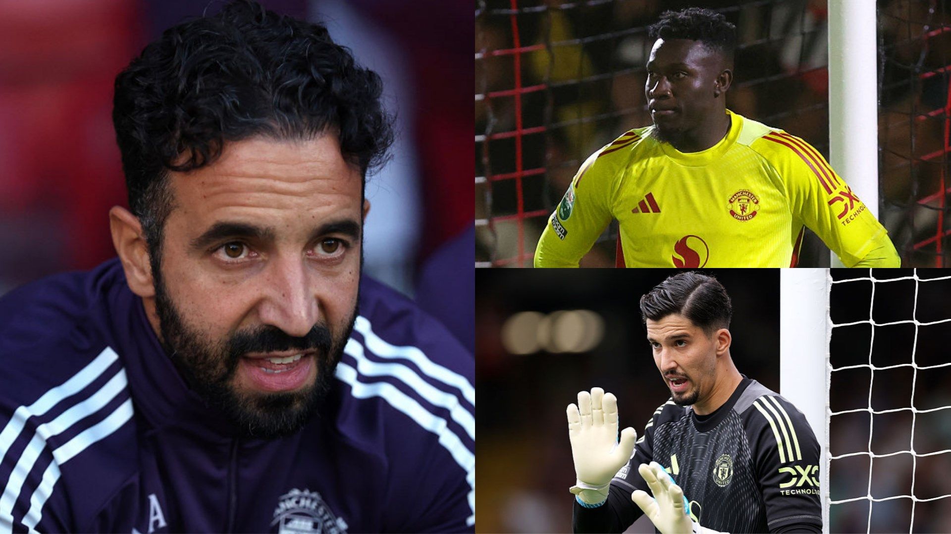 Man Utd squad growing 'uneasy' with goalkeeping situation after humiliating Grimsby defeat as pressure mounts on Ruben Amorim to replace Andre Onana