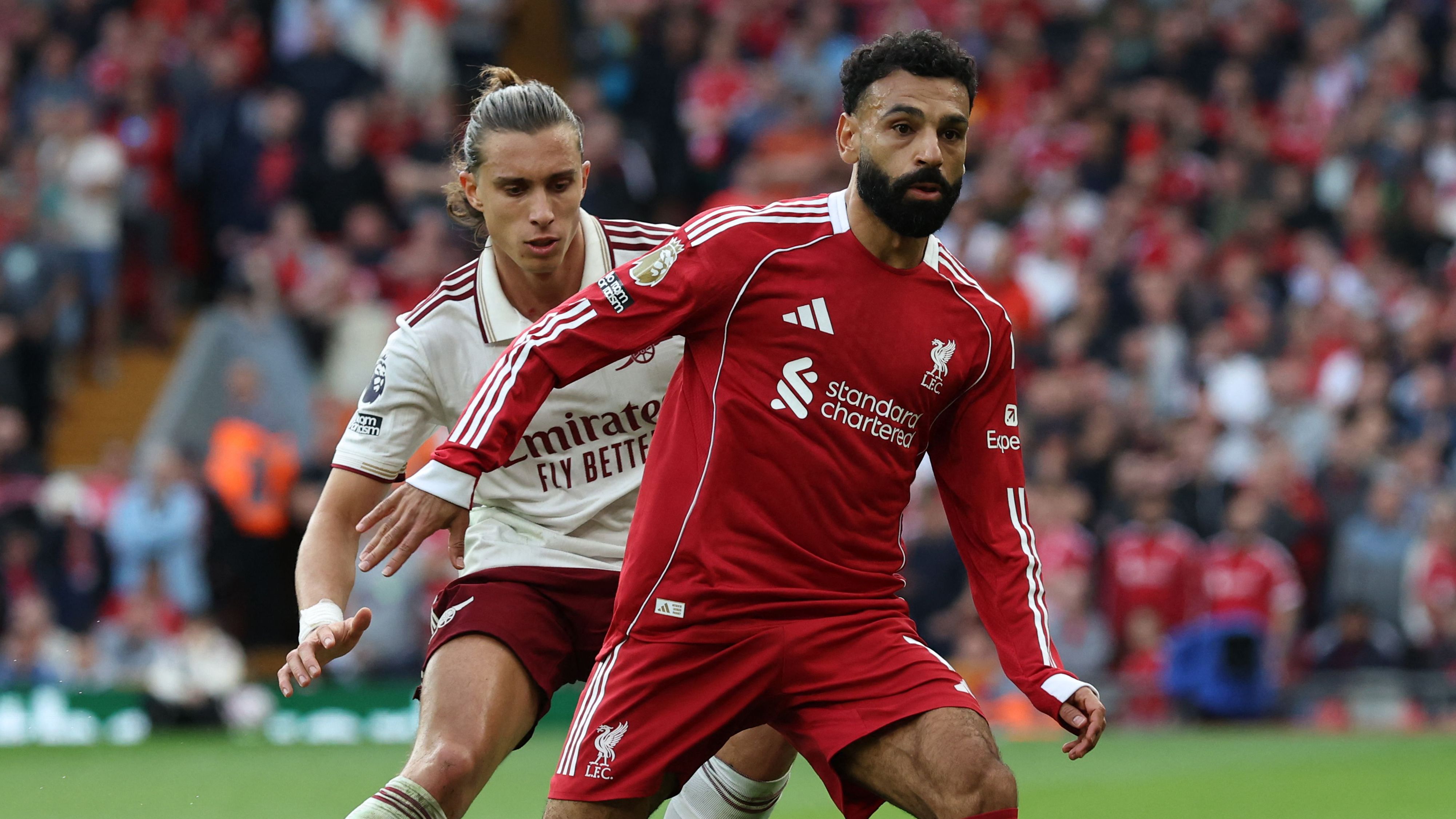 Liverpool player ratings vs Arsenal: Who needs Trent Alexander-Arnold?! Dominik Szoboszlai's stunning free-kick secures huge Reds win over title rivals