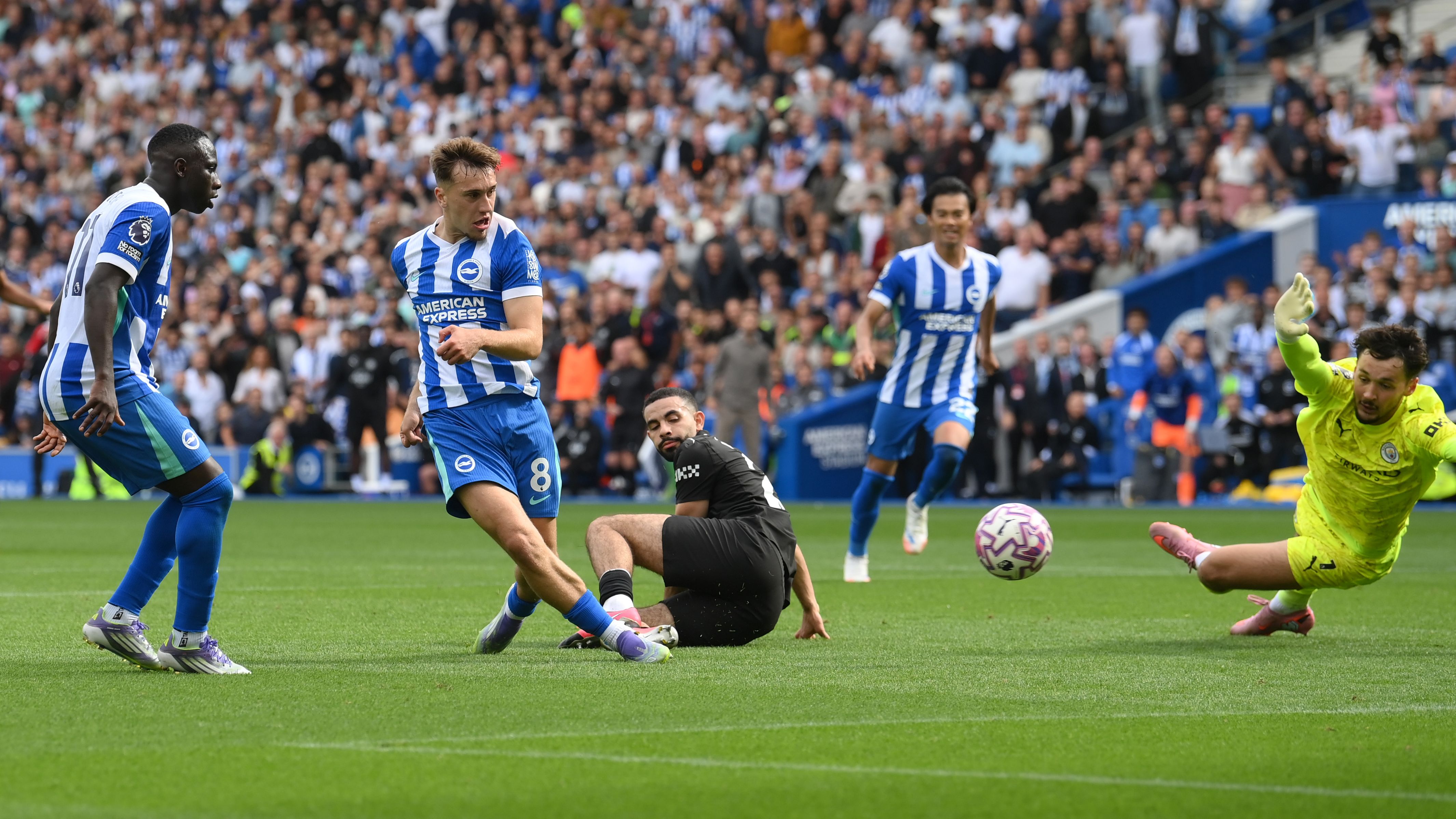 ‘Kid mistakes!' - Rodri slams Manchester City team-mates after Pep Guardiola's Cityzens throw away lead as Brighton claim dramatic late victory