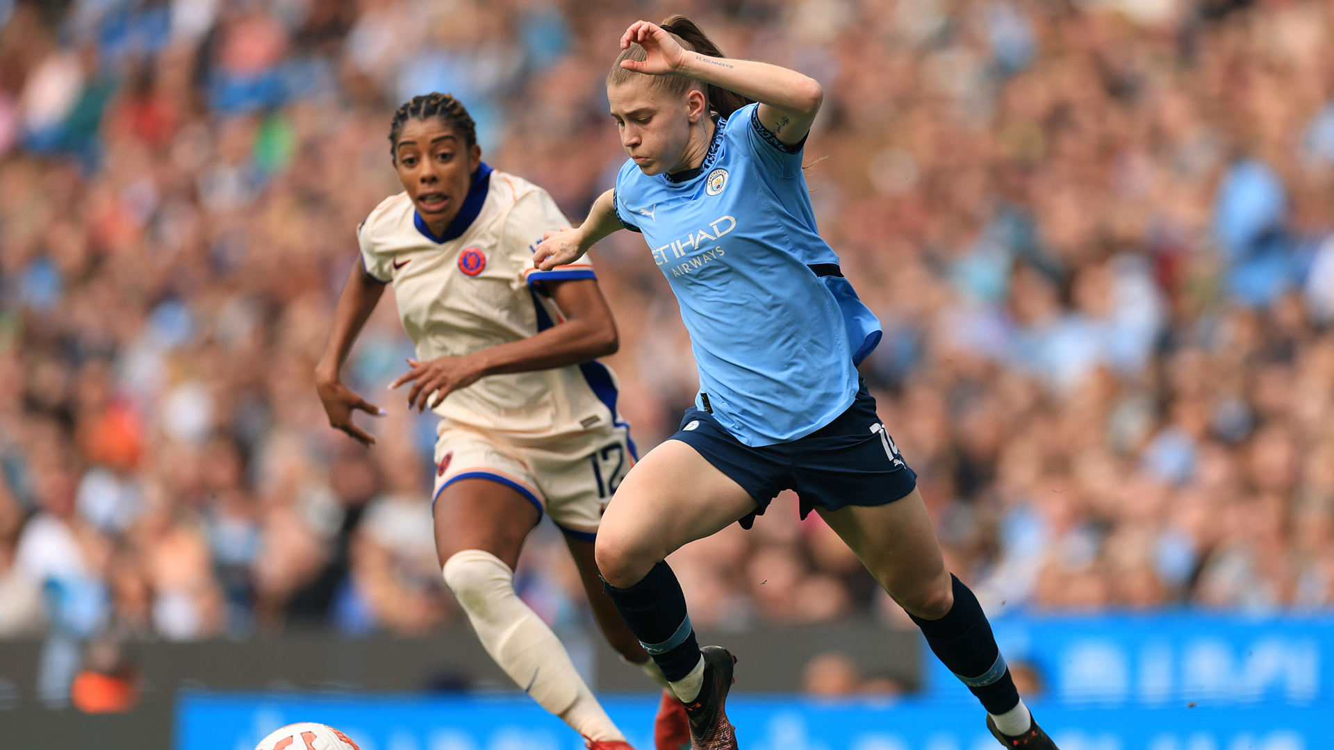 Man Utd exploring shock swoop for Man City star Jess Park amid local rivals' pursuit of Grace Clinton