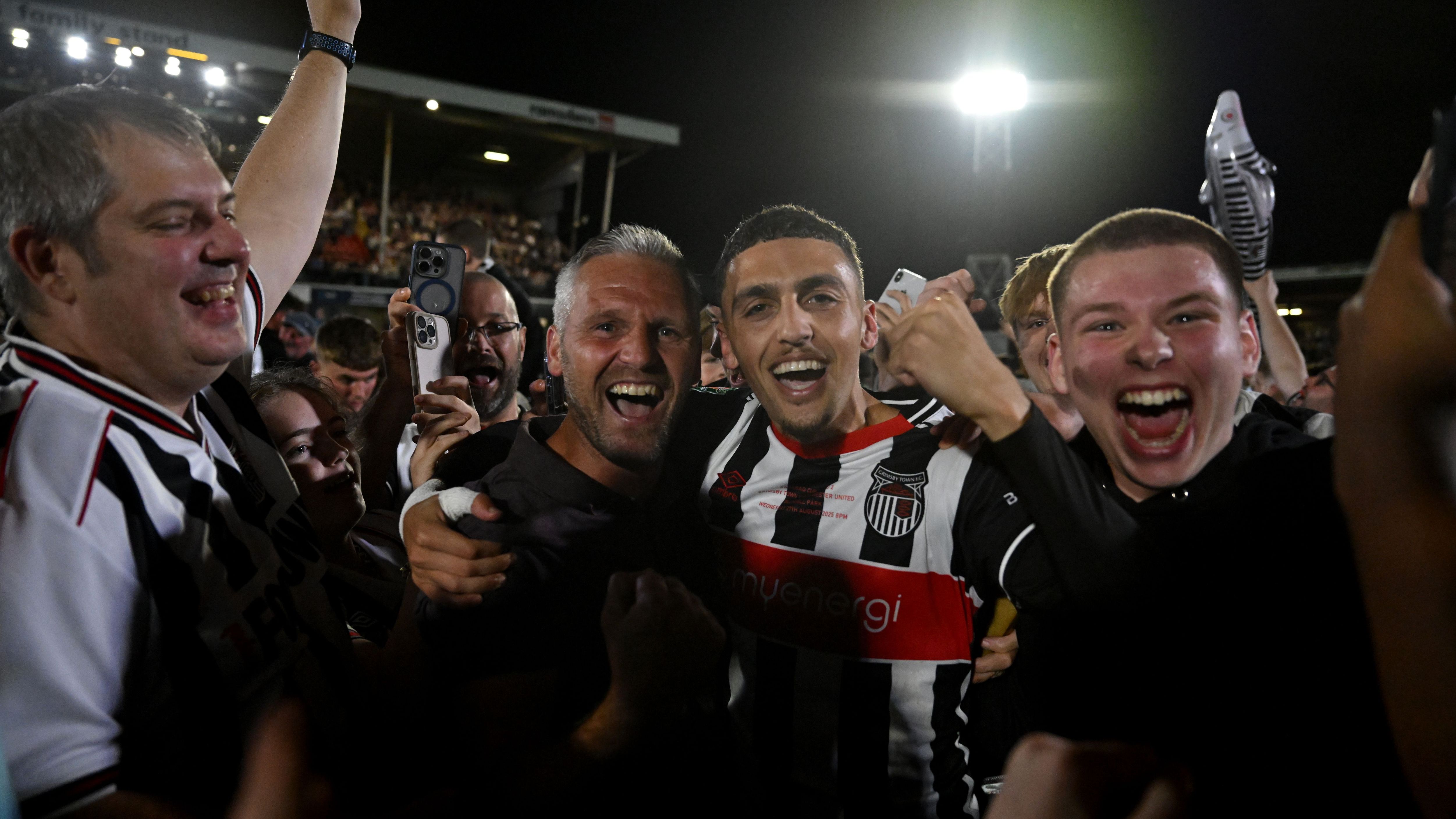 Grimsby punished for fielding ineligible player vs Man Utd as furious fans call for Carabao Cup 'rematch'