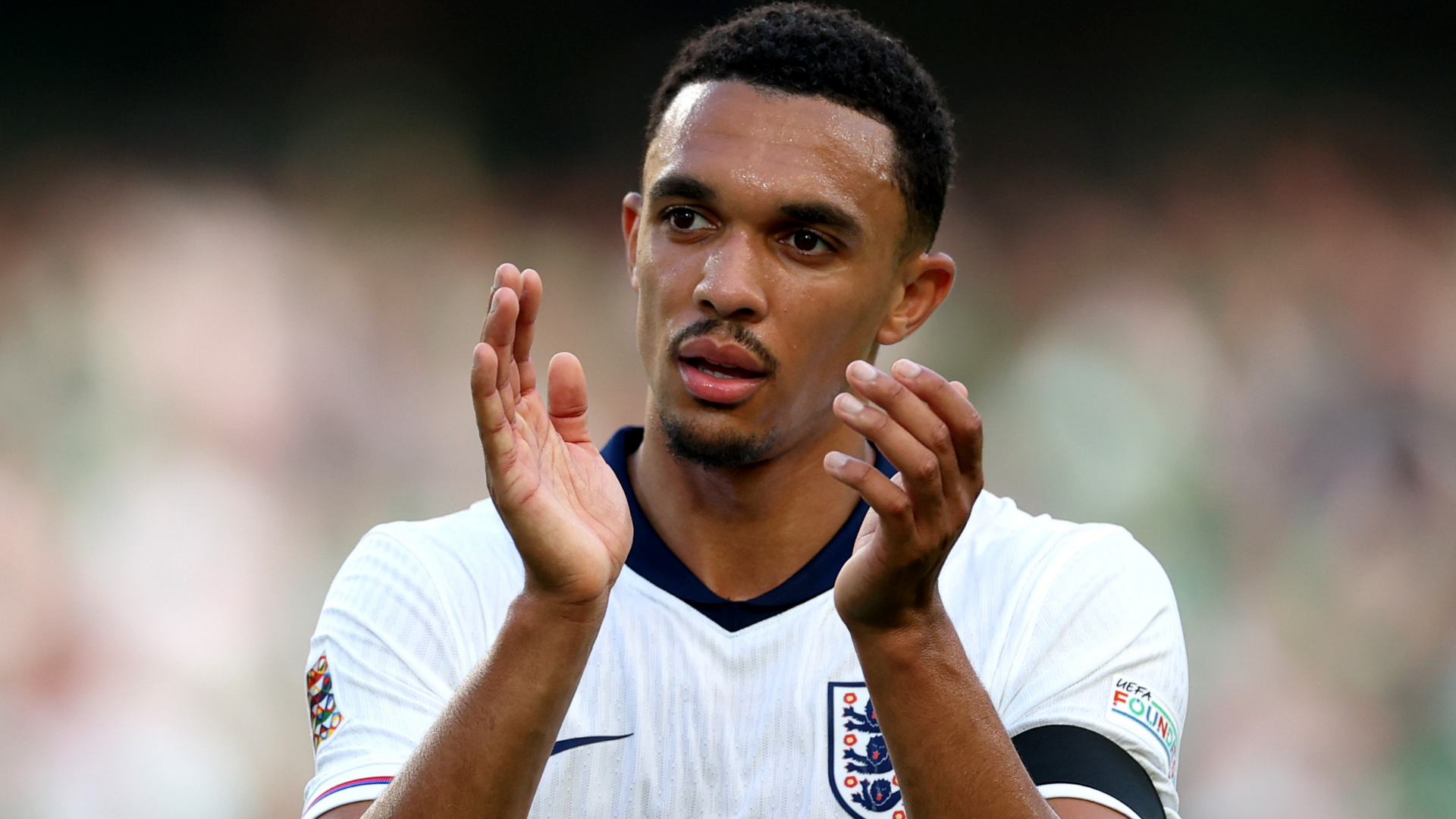 VIDEO: 'Football champagne!' - Trent Alexander-Arnold pulls off insane goal line clearance in Real Madrid training before going up other end to score