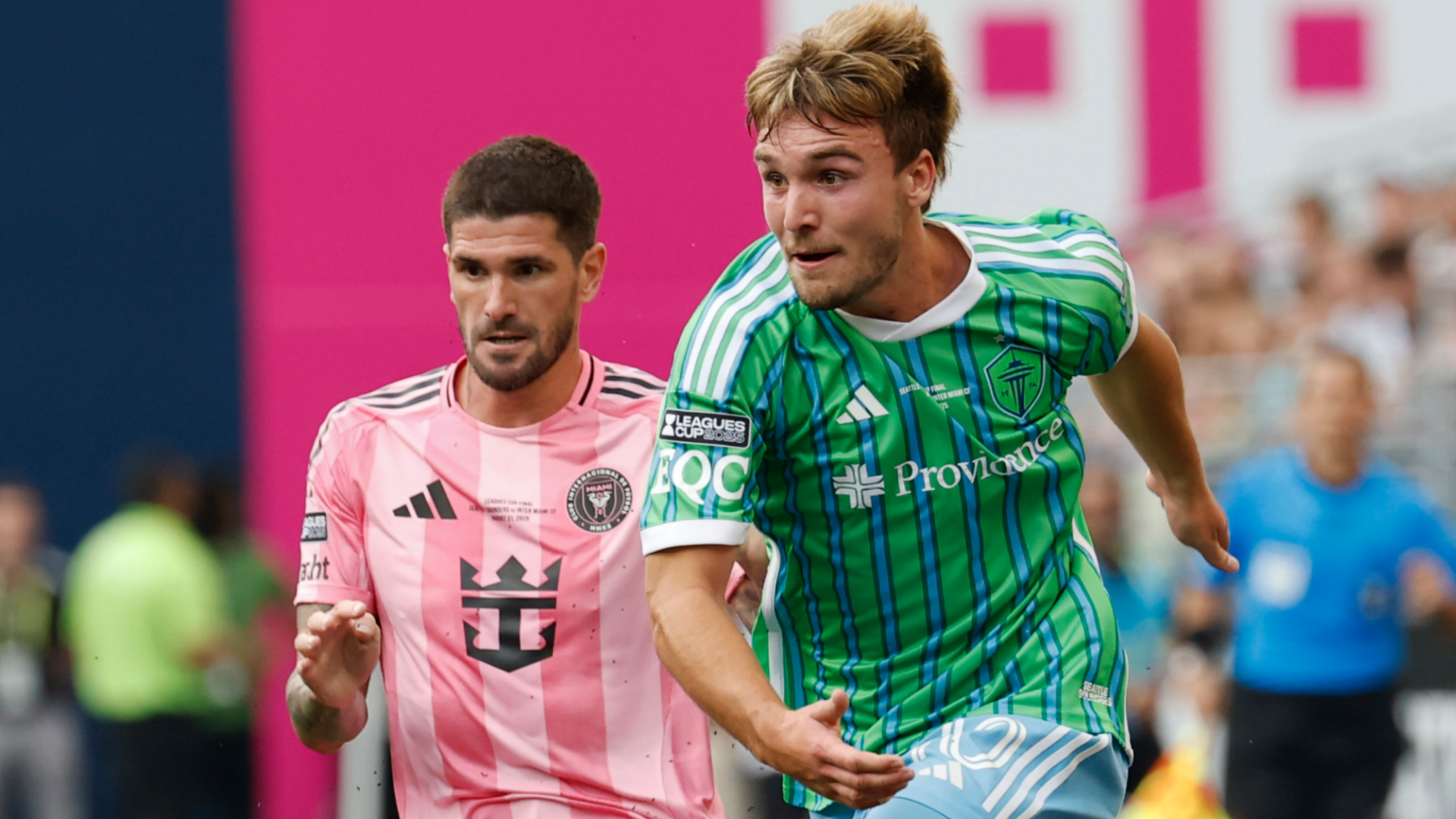 Lionel Messi accused of blackballing Pedro de la Vega from Argentina national team in tense exchange during Inter Miami's Leagues Cup final loss to the Seattle Sounders