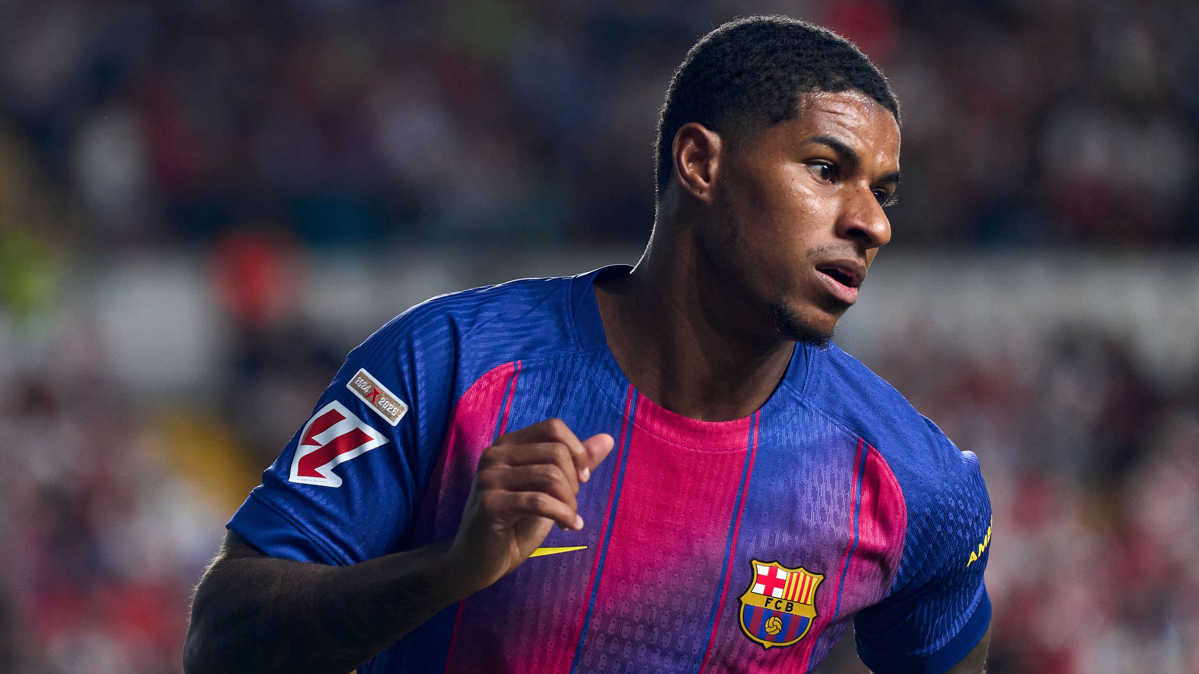 VIDEO: Marcus Rashford scores first-time rocket in England training as Barcelona forward shines in his first national team camp since March 2024