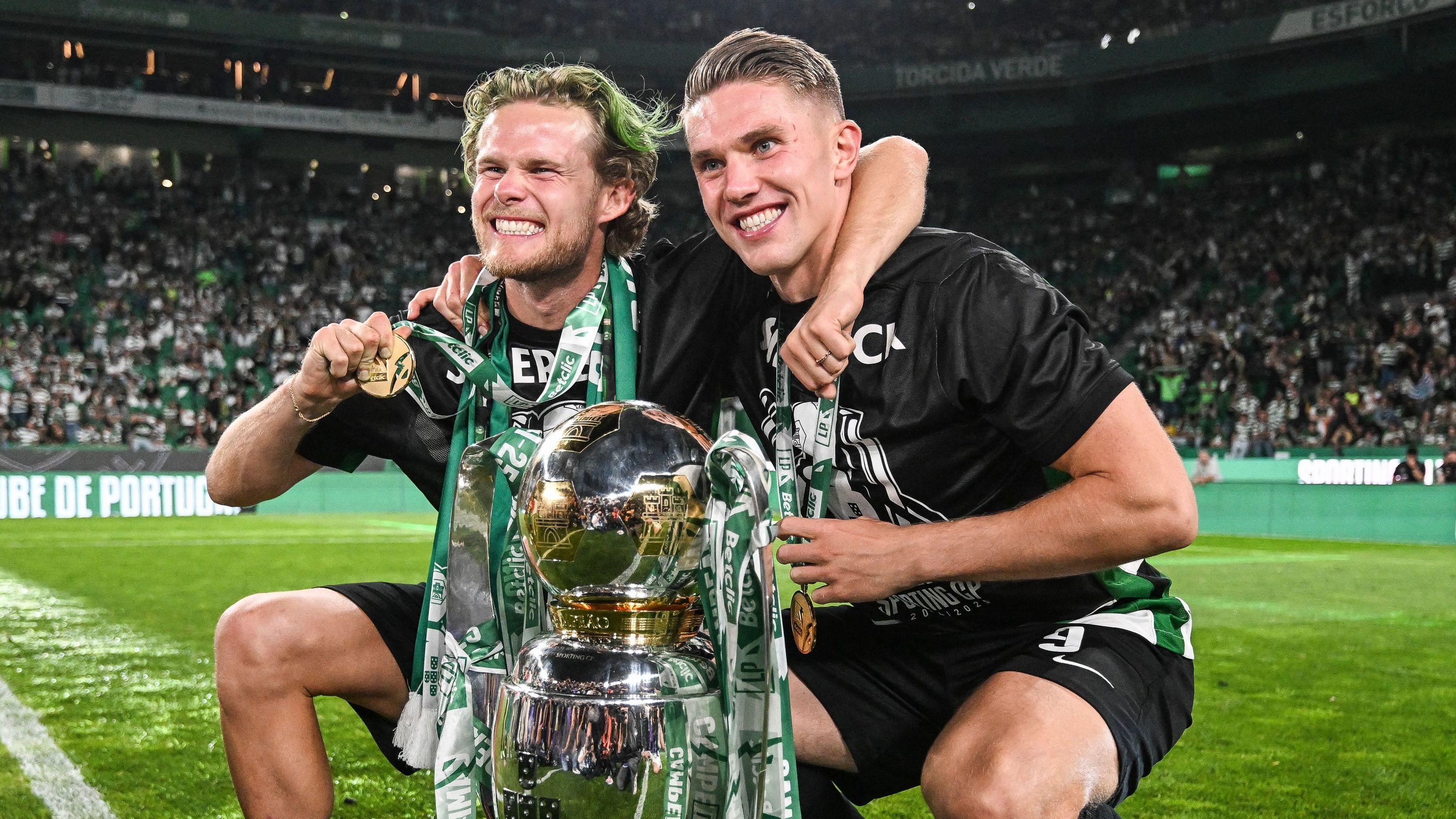 Morten Hjulmand 'rejected offers to treble his wages' to stay at Sporting CP as president hails stars for not following Viktor Gyokeres out the door