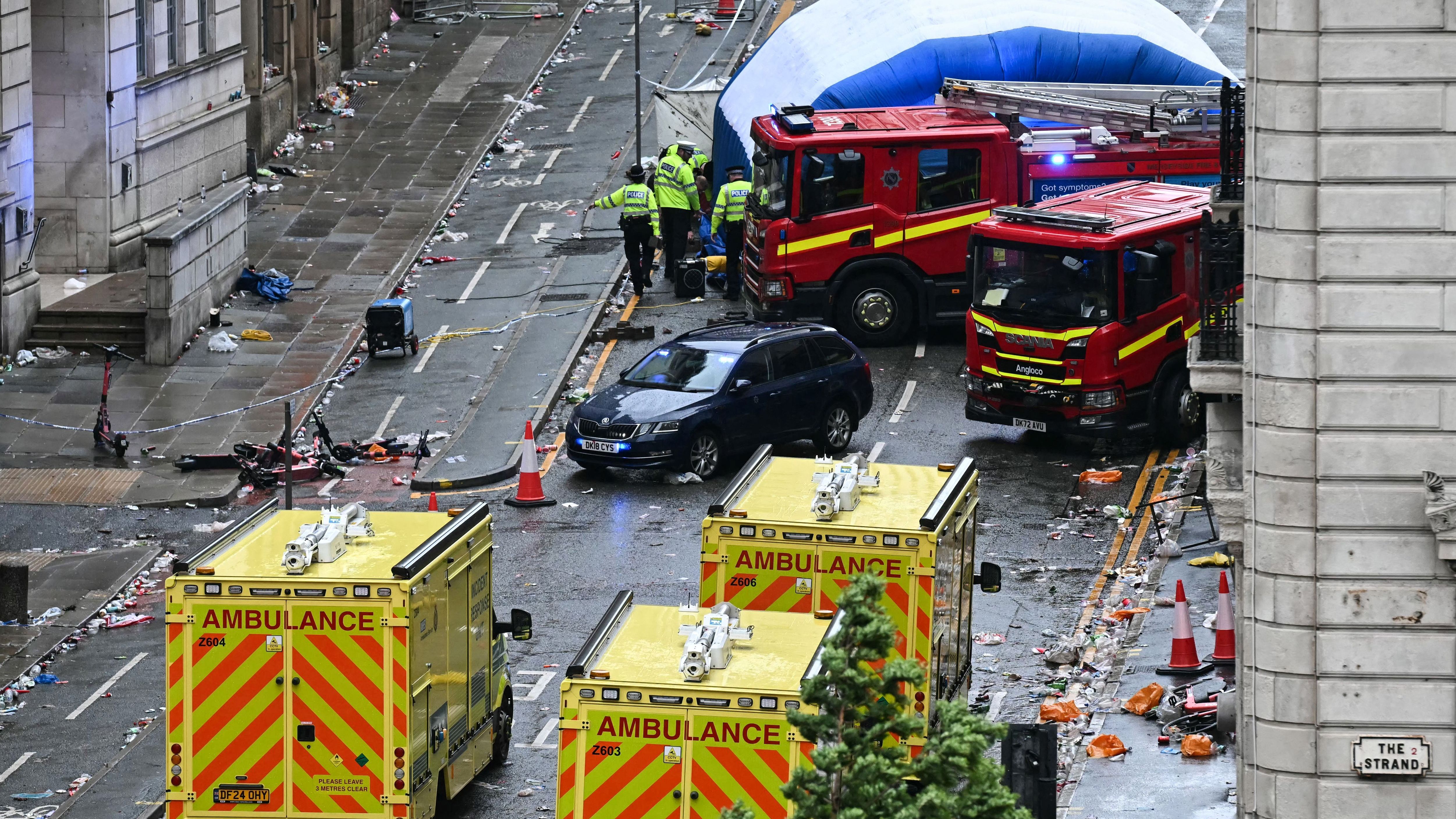Liverpool parade suspect Paul Doyle pleads not guilty to 31 charges after car ploughed through crowd of fans