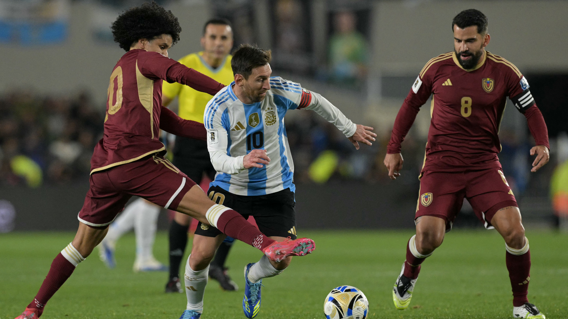 Argentina player ratings vs. Venezuela: Lionel Messi caps competitive home send off with brace as Albiceleste ease to win