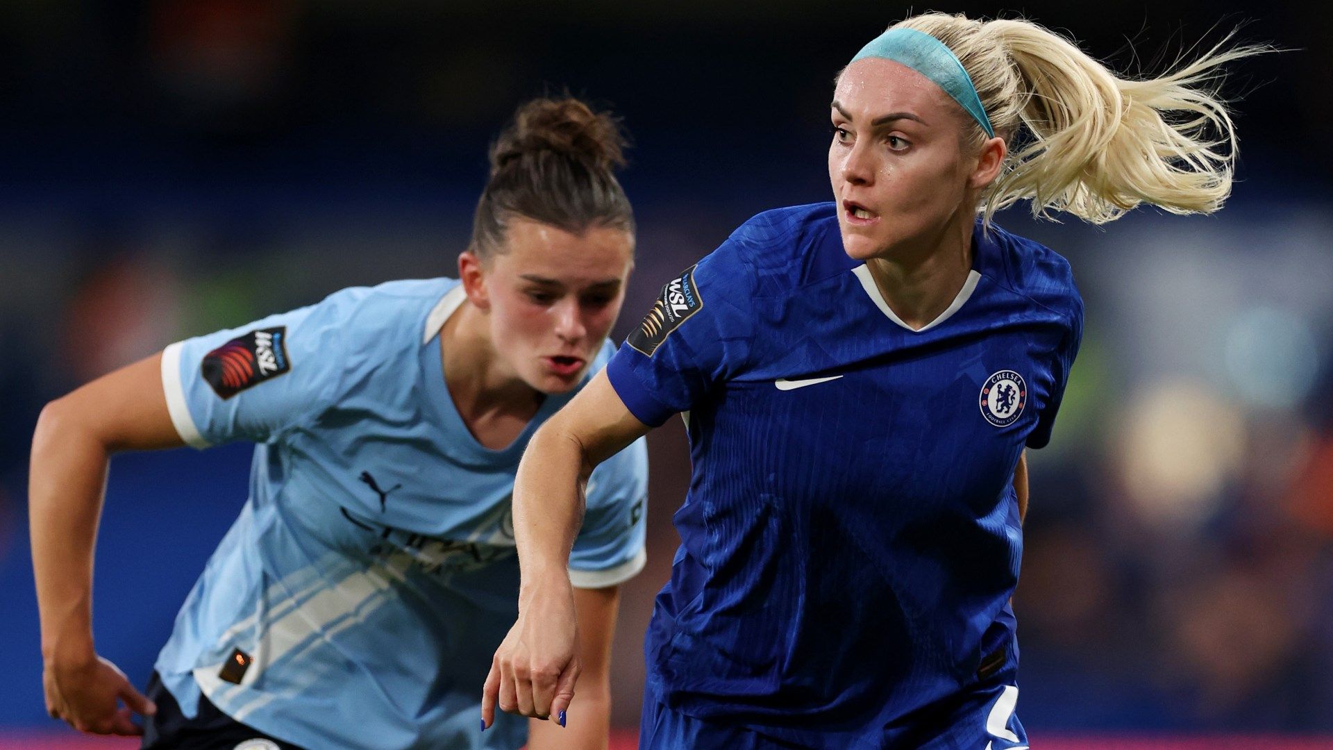 Chelsea women's player ratings vs Man City: Aggie Beever-Jones is off the mark! England star opens account for new season as summer signing Ellie Carpenter impresses in statement win at Stamford Bridge