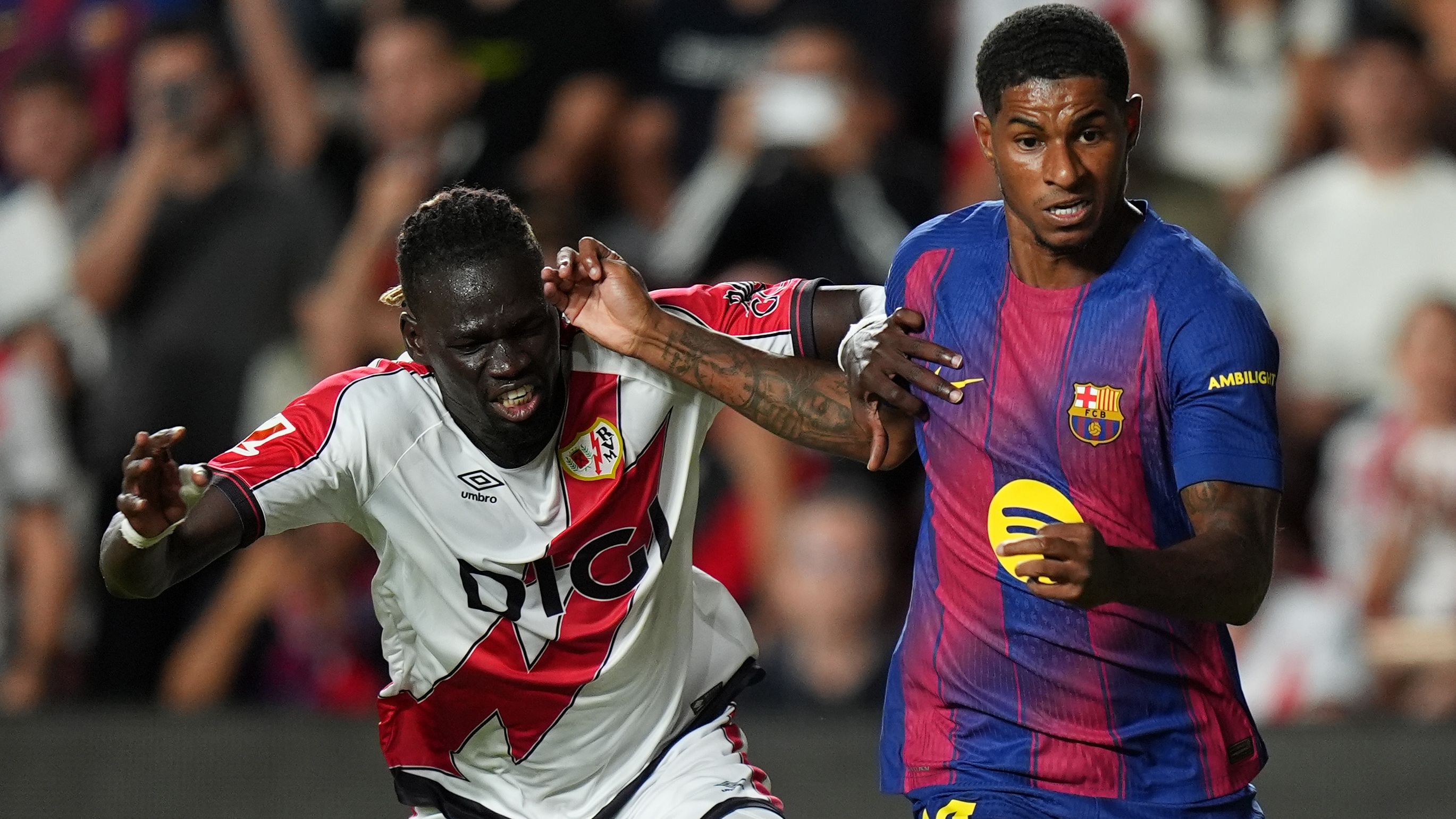 Revealed: Hansi Flick locked Marcus Rashford and Barcelona team-mates in dressing room after Rayo Vallecano draw with Blaugrana boss left fuming at dip in standards