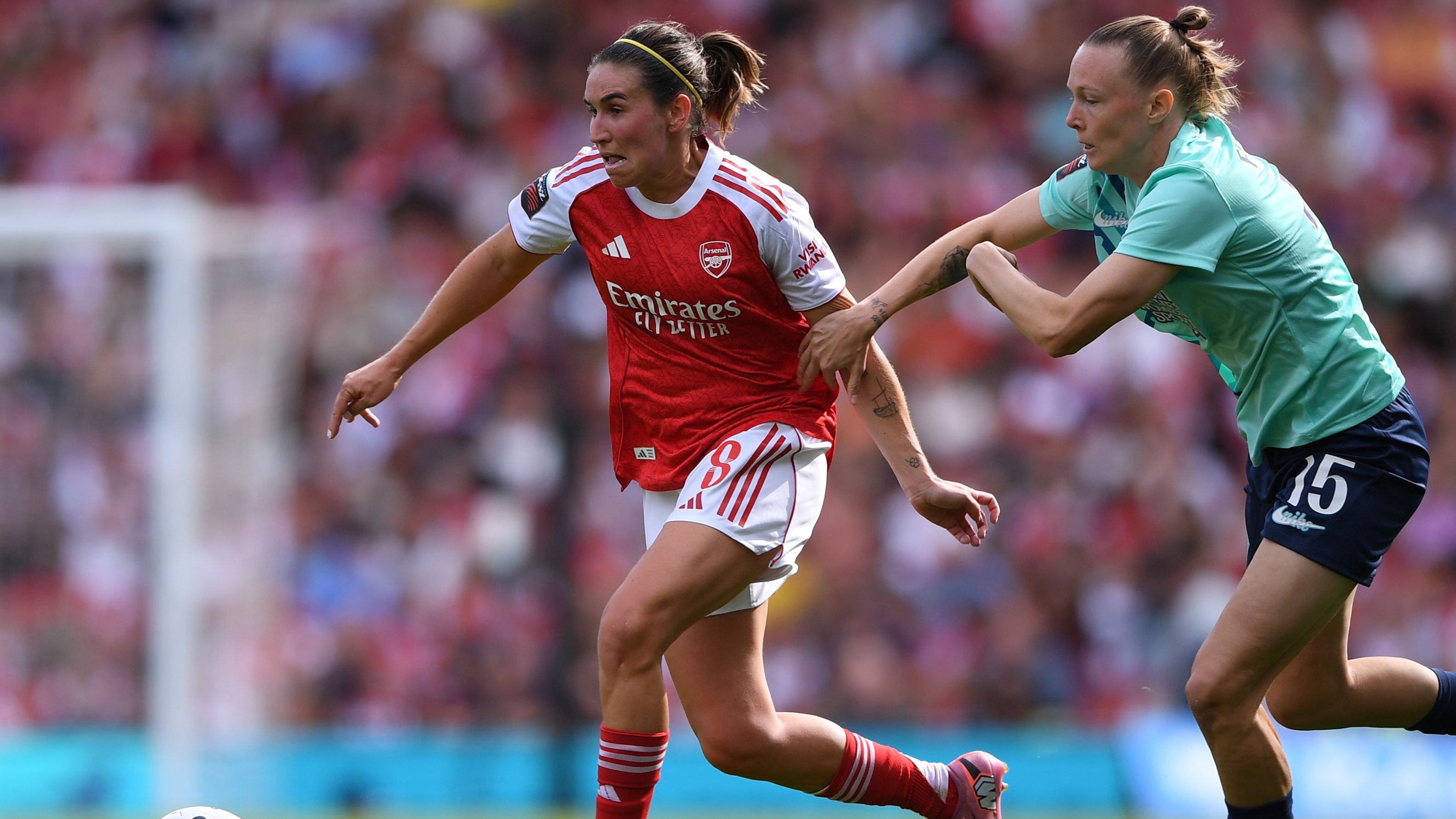 Arsenal women's player ratings vs London City Lionesses: Olivia Smith looks worth every penny! Gunners' summer signing enjoys dream debut as England heroes Chloe Kelly, Alessia Russo and Beth Mead play key roles in opening-day WSL win