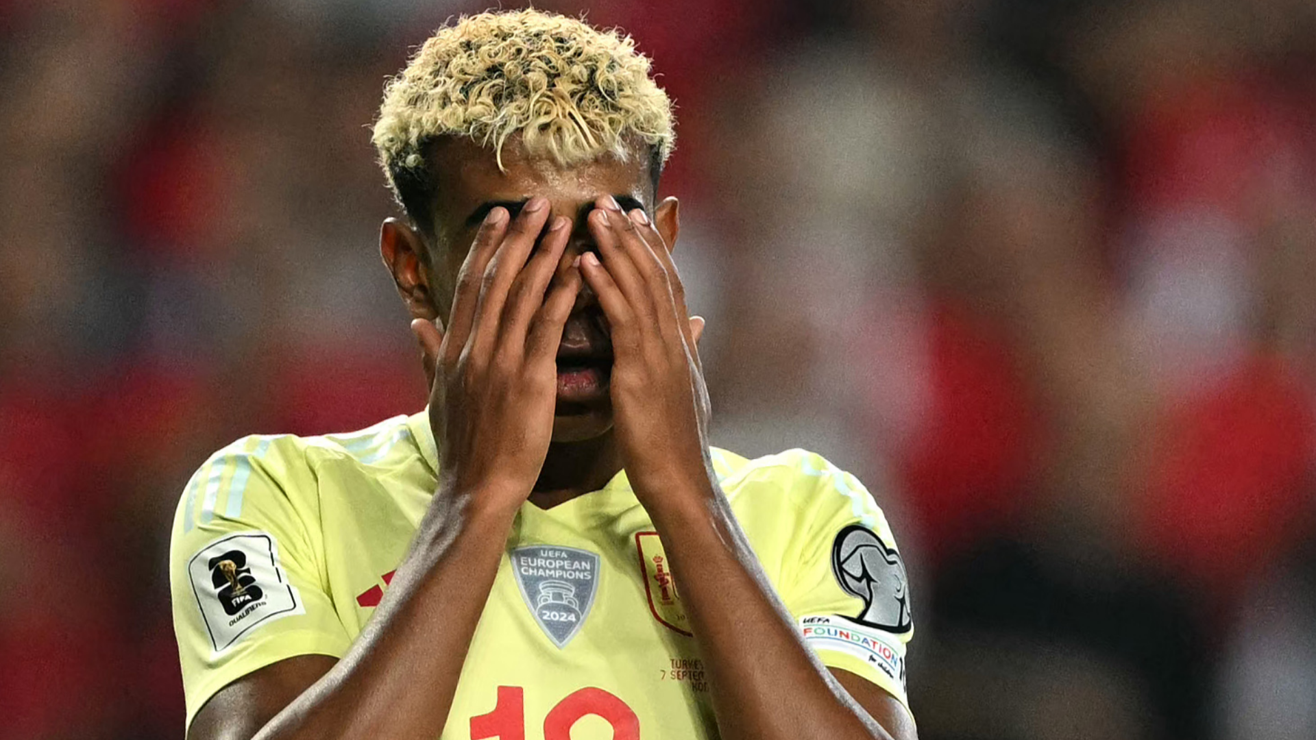 VIDEO: Lamine Yamal stranded?! Barcelona sensation fumes after losing his PASSPORT following Spain's 6-0 rout of Turkey as desperate search proves fruitless