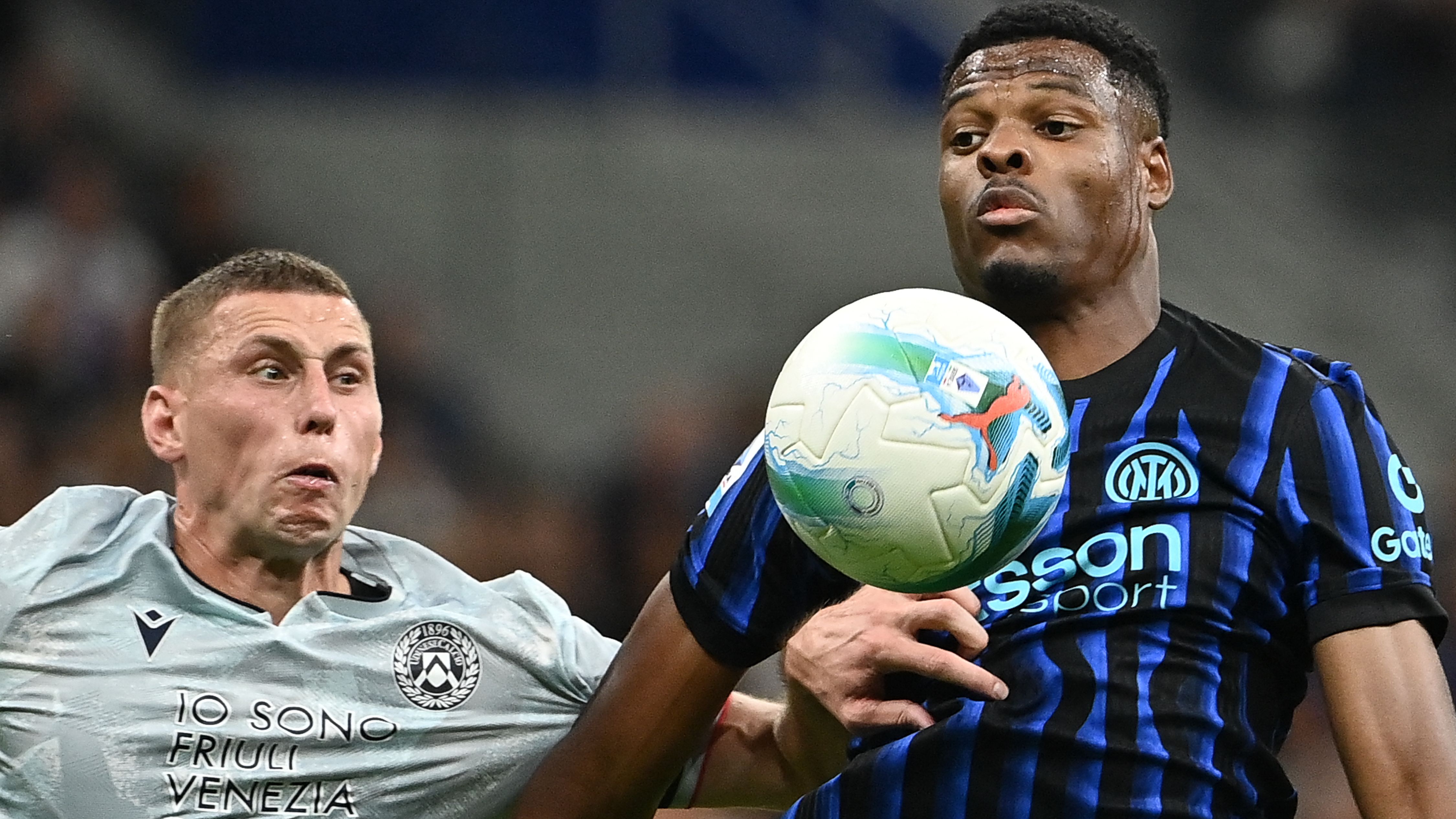 Inter right-back Denzel Dumfries admits he's open to Premier League transfer offers after reported Man City interest