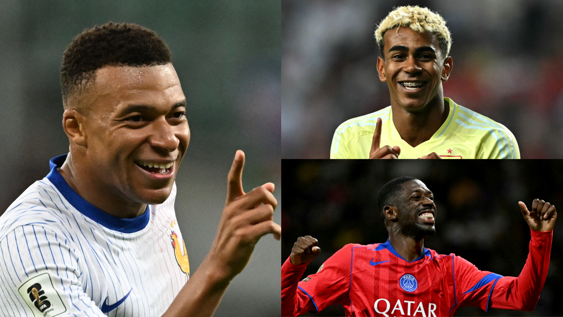'I hope he wins it' - Kylian Mbappe aims cheeky dig at Lamine Yamal as Real Madrid star backs ex-PSG team-mate Ousmane Dembele to beat Barcelona teen to Ballon d'Or