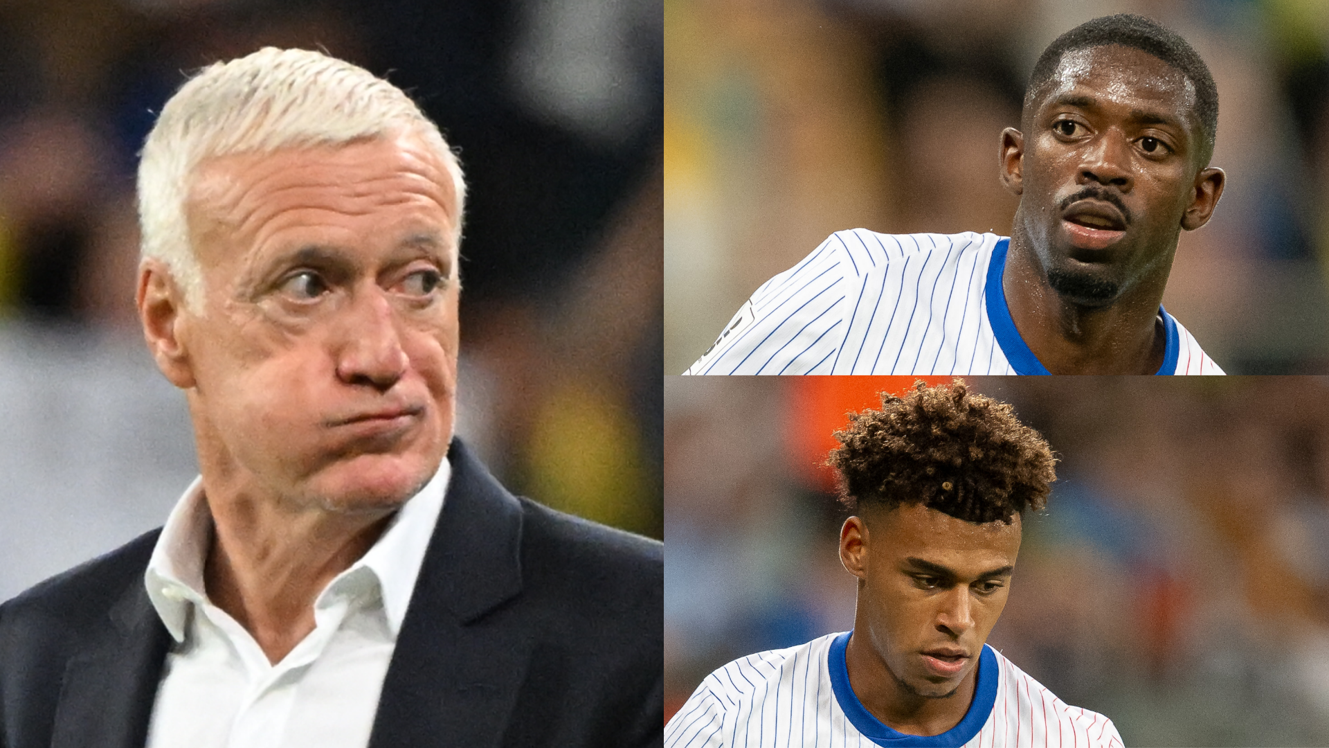 Didier Deschamps 'especially disappointed' for Ousmane Dembele and Desire Doue as PSG and France enter feud over injury troubles