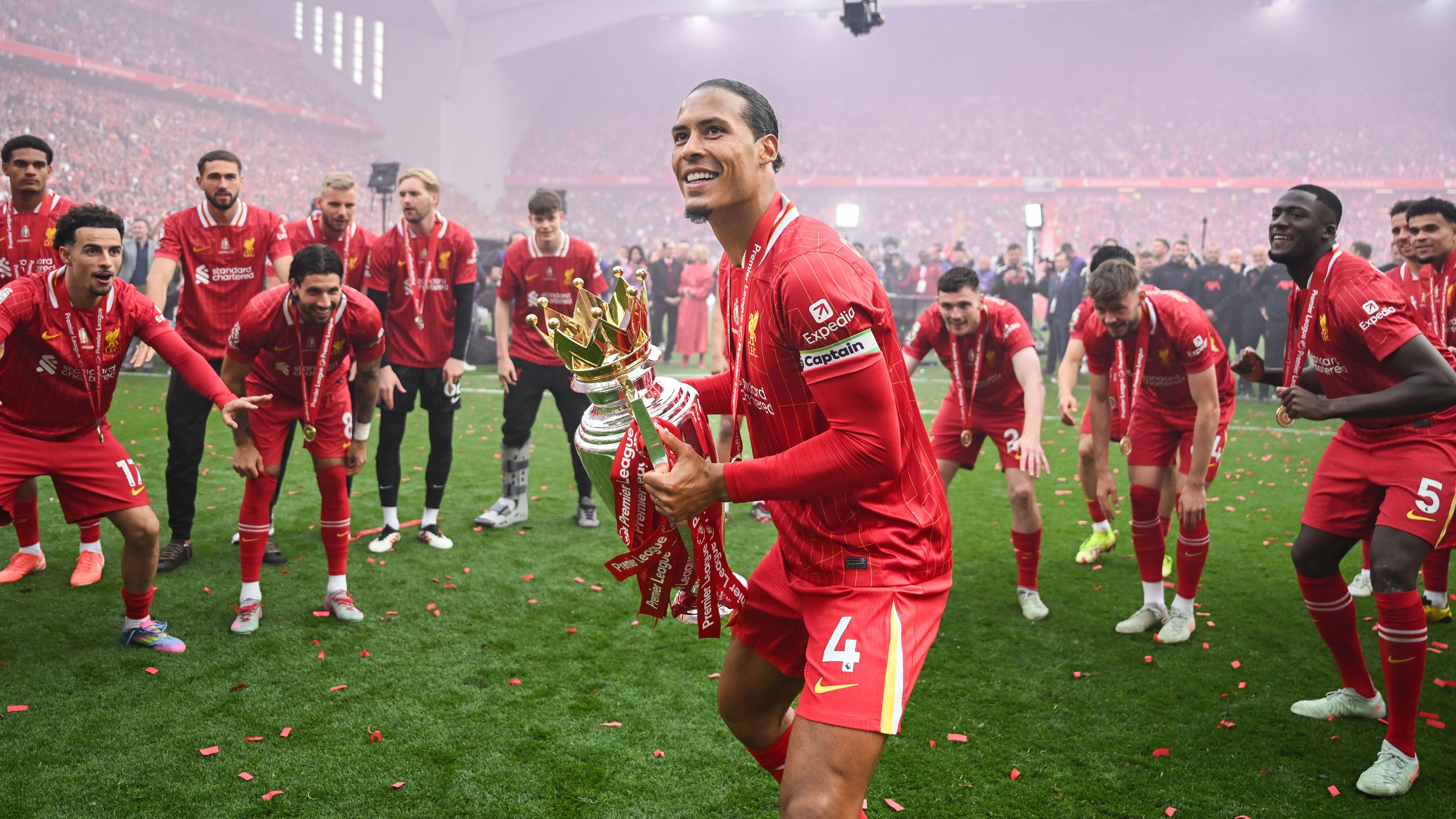 'Incredibly proud' - Virgil van Dijk receives special tribute as Liverpool star's former team name stand and youth competition after him