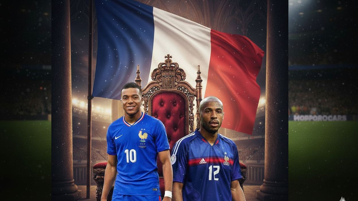 Kylian Mbappe moves past Thierry Henry to become France's outright second all-time top-scorer with goal against Iceland as Real Madrid star closes in on Premier League legend in No.1 spot