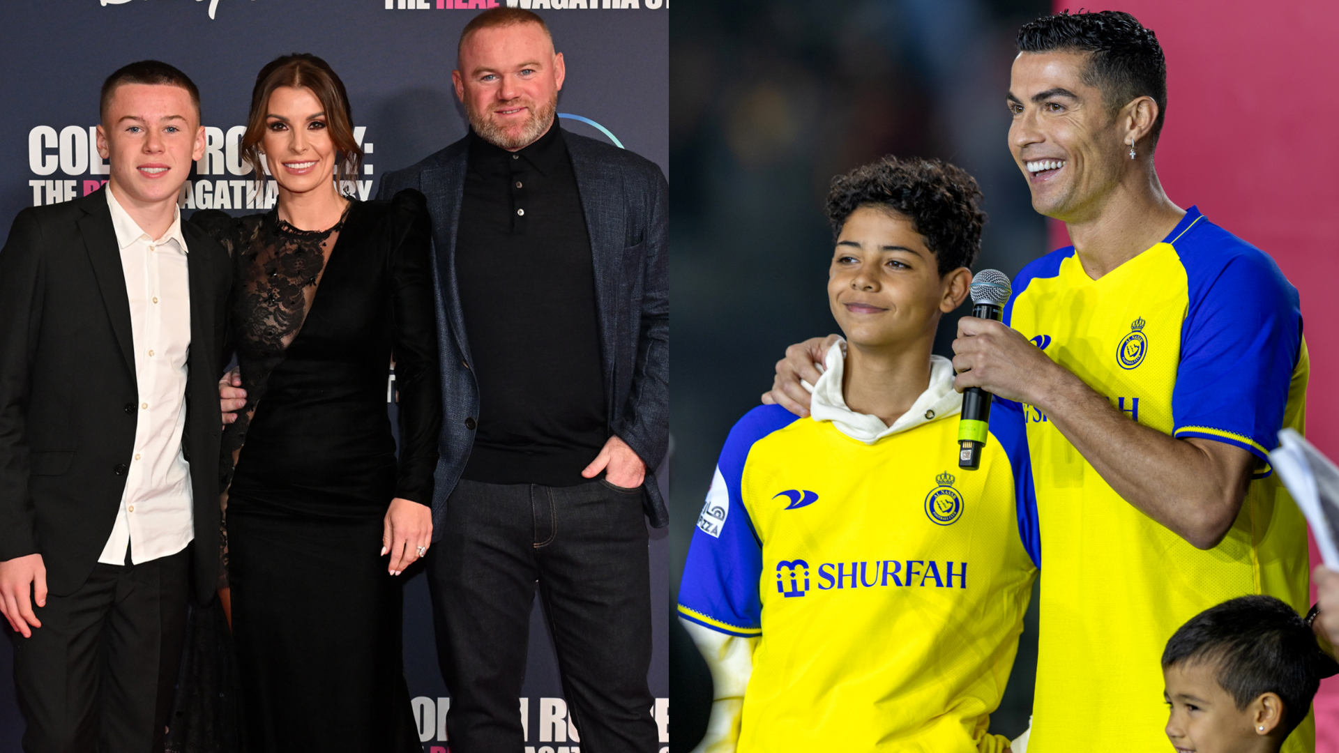 Kai Rooney faced added 'pressure' alongside Cristiano Ronaldo Jr as father Wayne reveals attendances at Man Utd academy matches surged