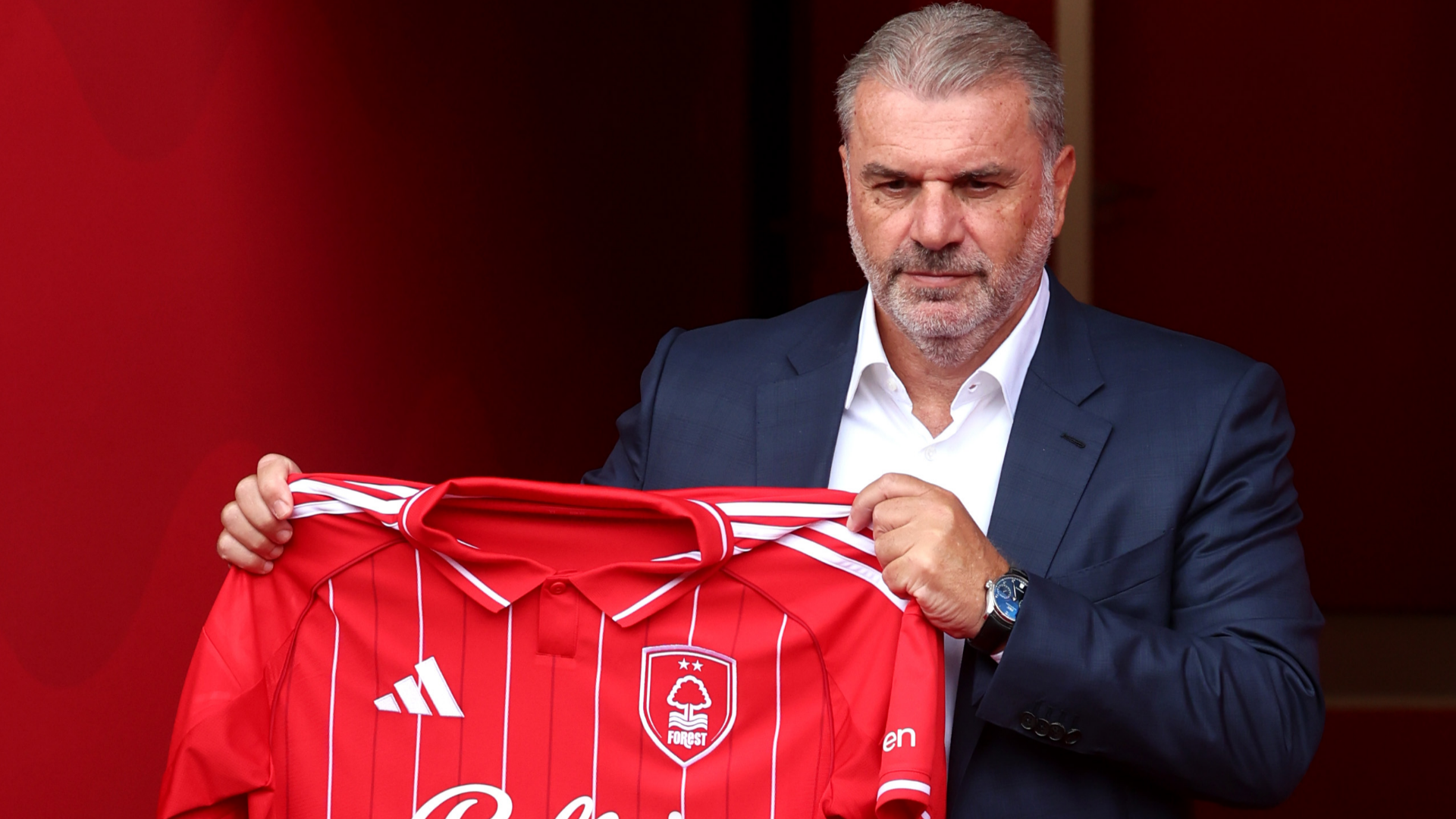 Jamie Carragher tells Ange Postecoglou he's 'fortunate' to get another Premier League job and brandishes Nottingham Forest owner Evangelos Marinakis as 'walking hand grenade'