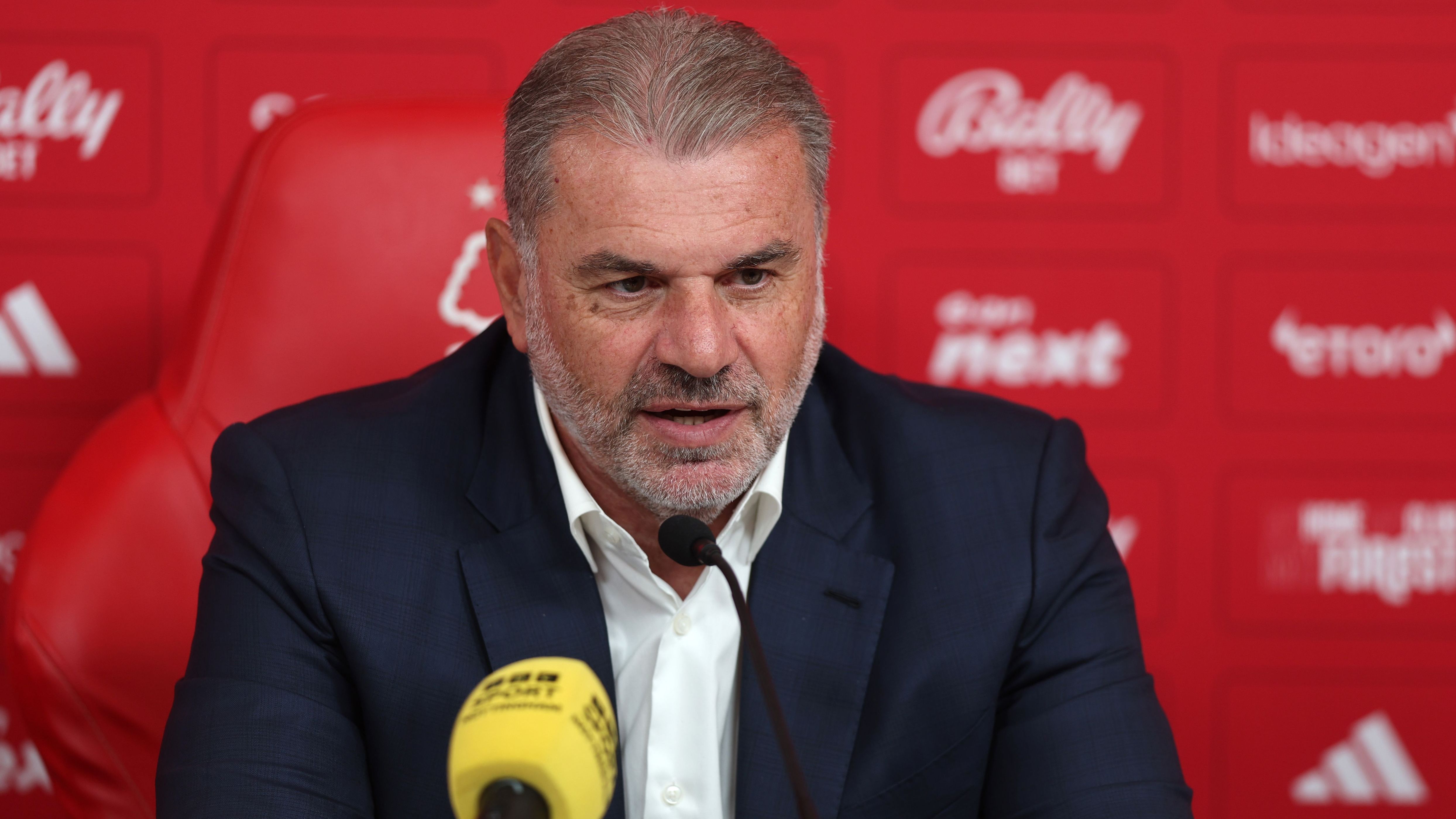 Ange Postecoglou has epic response when asked if he will win trophy in his first season at Nottingham Forest