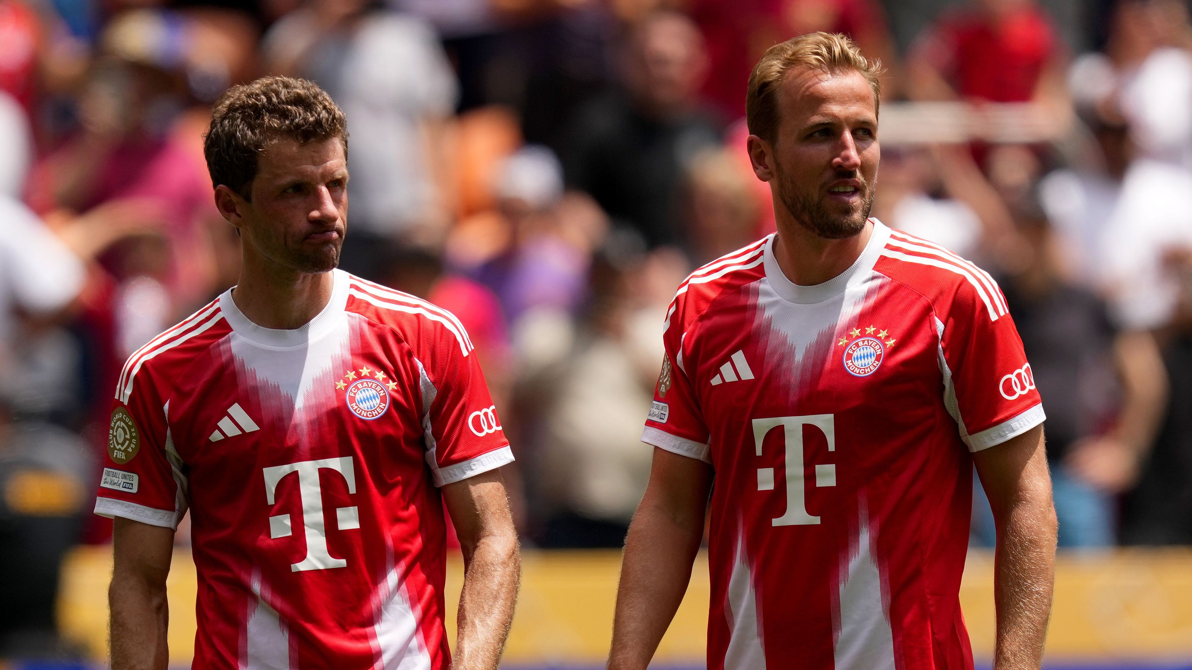 'Now I know how you feel!' - Thomas Muller channels inner Harry Kane with tribute to ex-Bayern team-mate after scoring first hat-trick for Vancouver Whitecaps