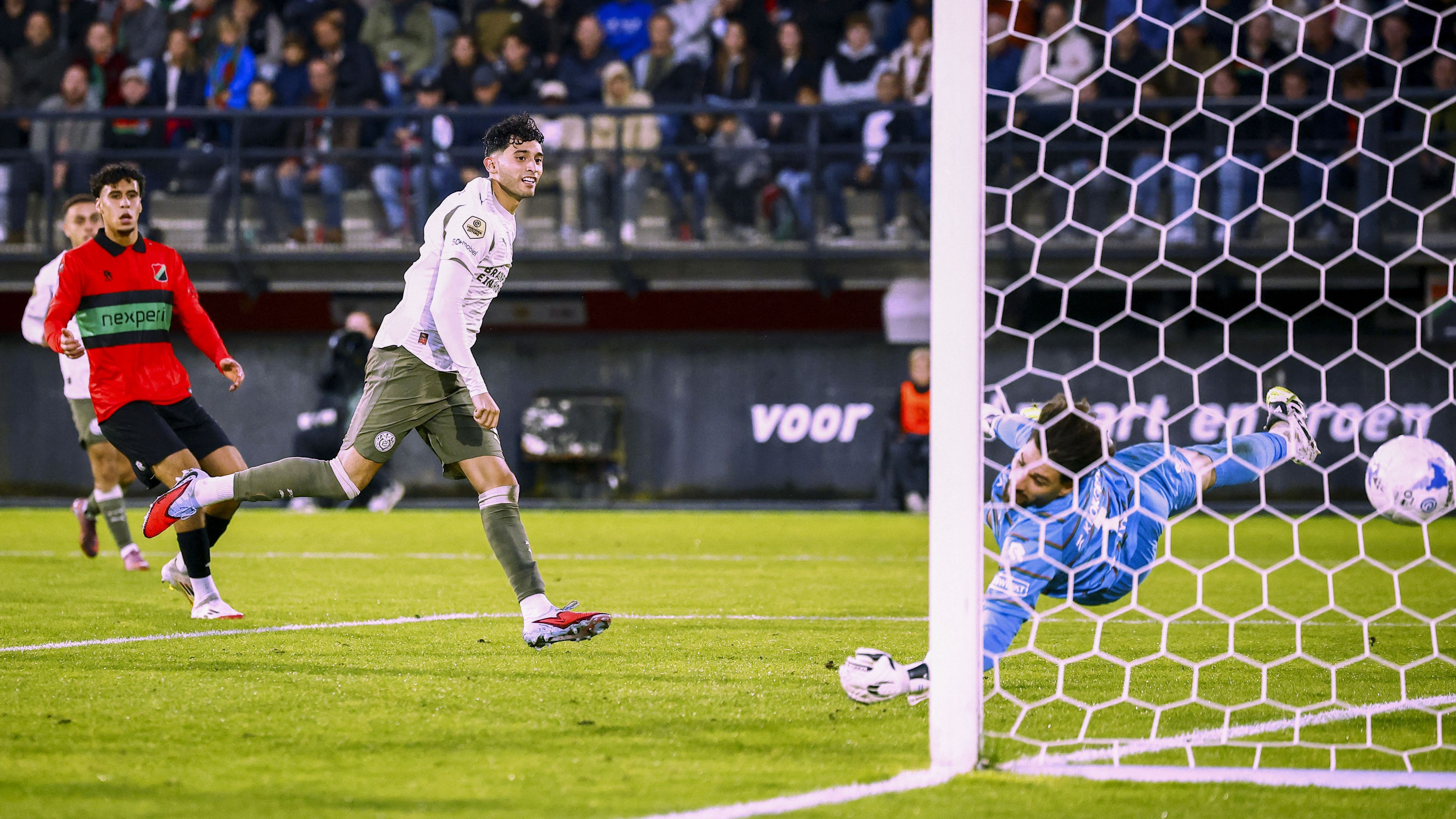 USMNT's Ricardo Pepi nets his first two goals of Eredivise season as PSV Eindhoven defeat NEC Nijmegen in eight-goal thriller