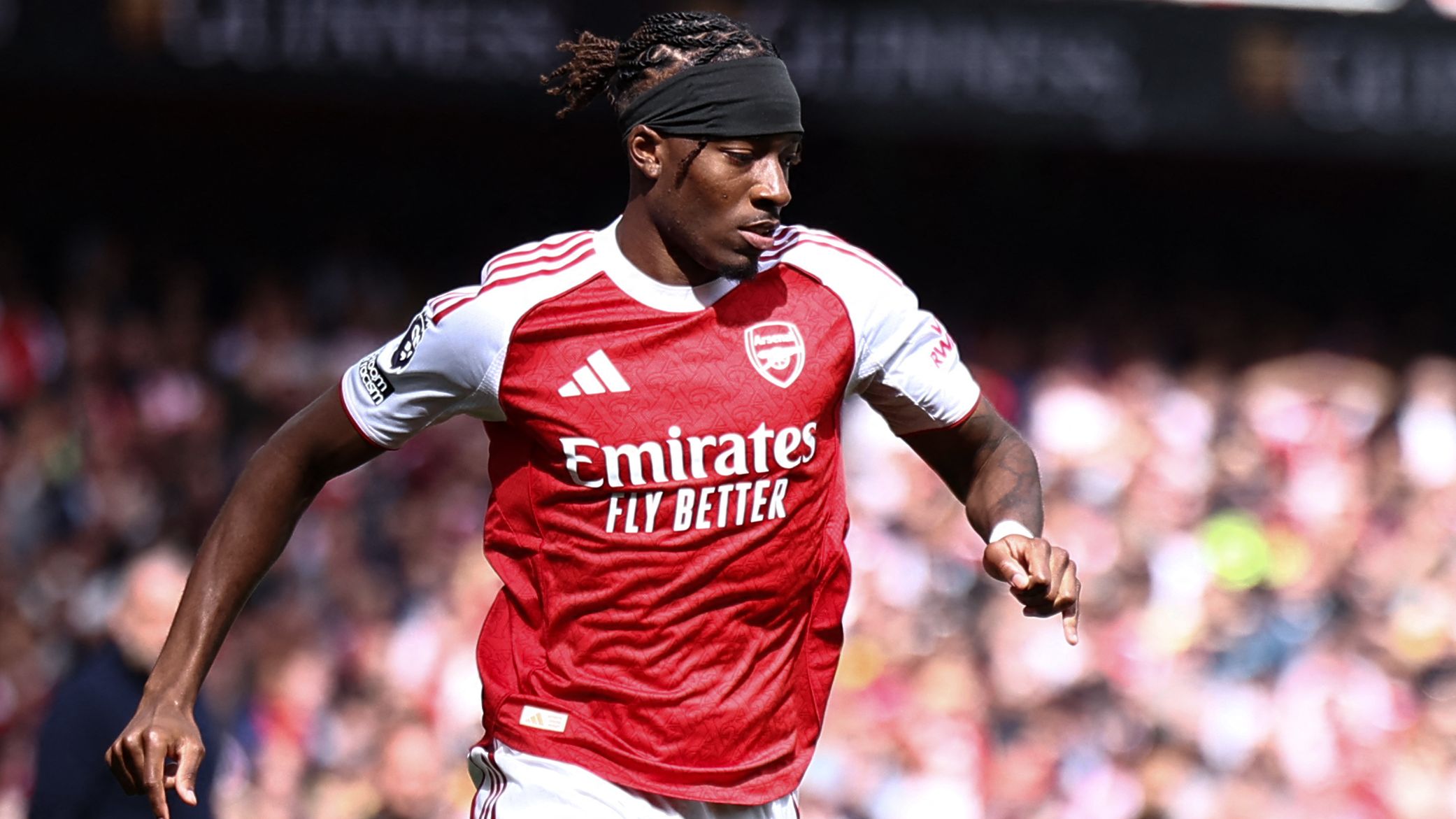 Awkward! Noni Madueke called 'selfish' to his face by Arsenal legend Martin Keown despite winger's starring role in Nottingham Forest win