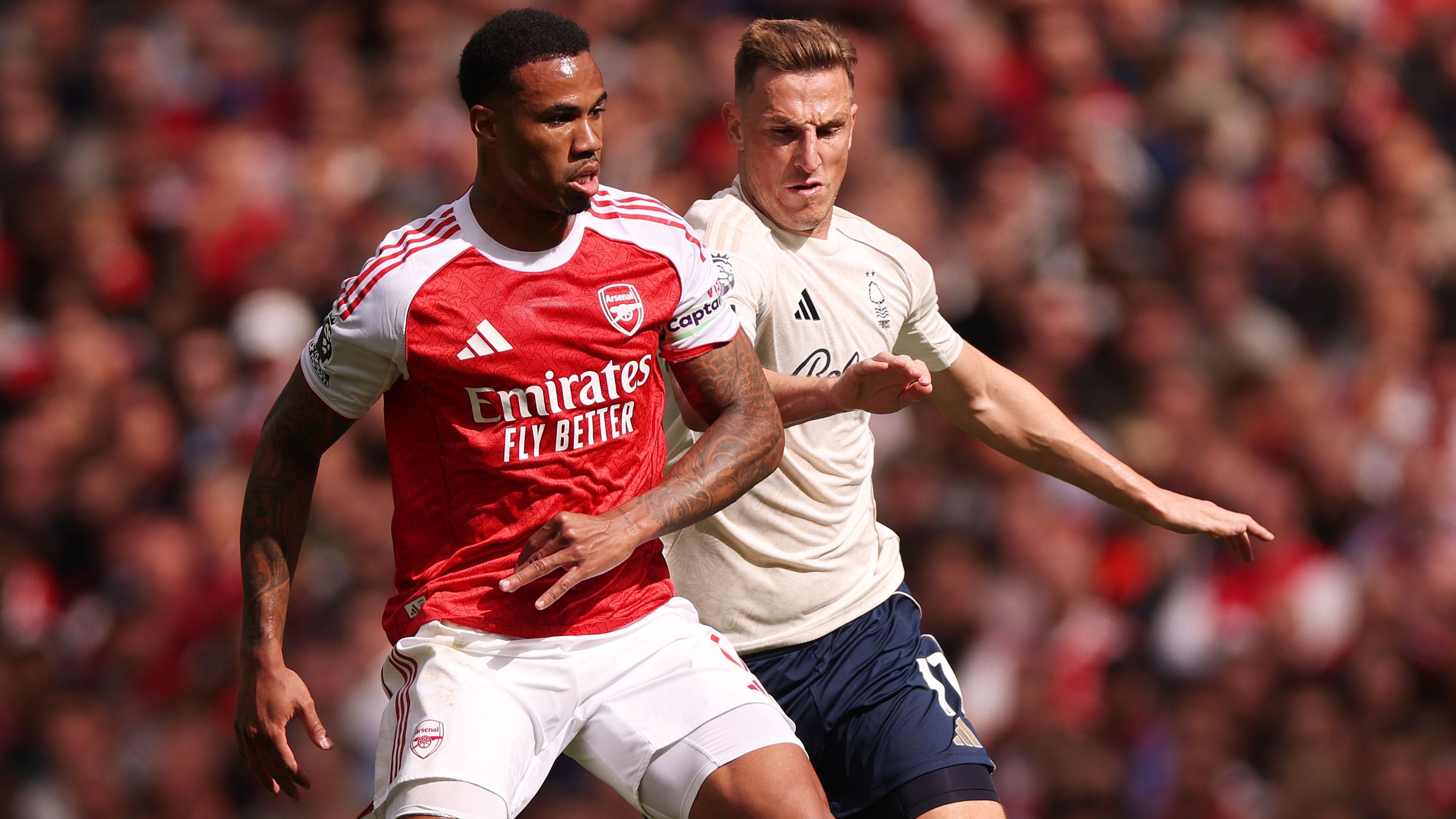 Arsenal player ratings vs Nottingham Forest: Chelsea, you've been robbed! Noni Madueke shows his class as Eberechi Eze impresses - and who knew Martin Zubimendi was a goalscoring machine?!